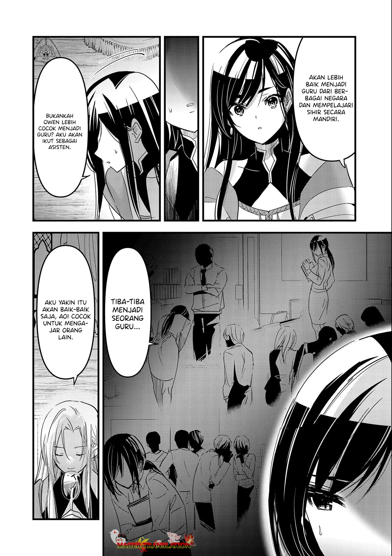 Isekai Teni shite Kyoushi ni Natta ga, Majo to Osorerareteiru Ken: Aoi-sensei no Gakuen Funtou Nisshi Chapter 1 - halaman 24