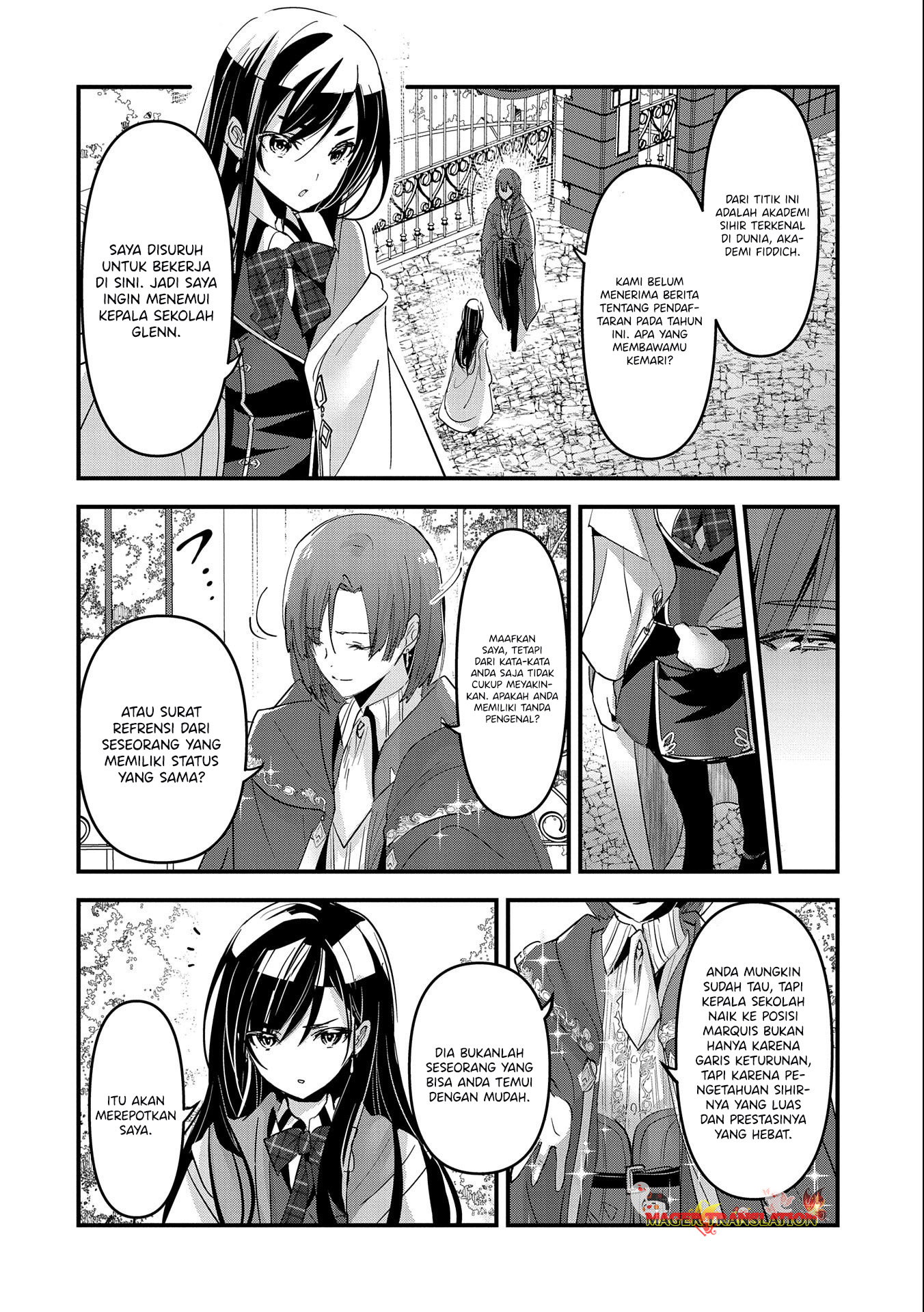 Isekai Teni shite Kyoushi ni Natta ga, Majo to Osorerareteiru Ken: Aoi-sensei no Gakuen Funtou Nisshi Chapter 1 - halaman 32