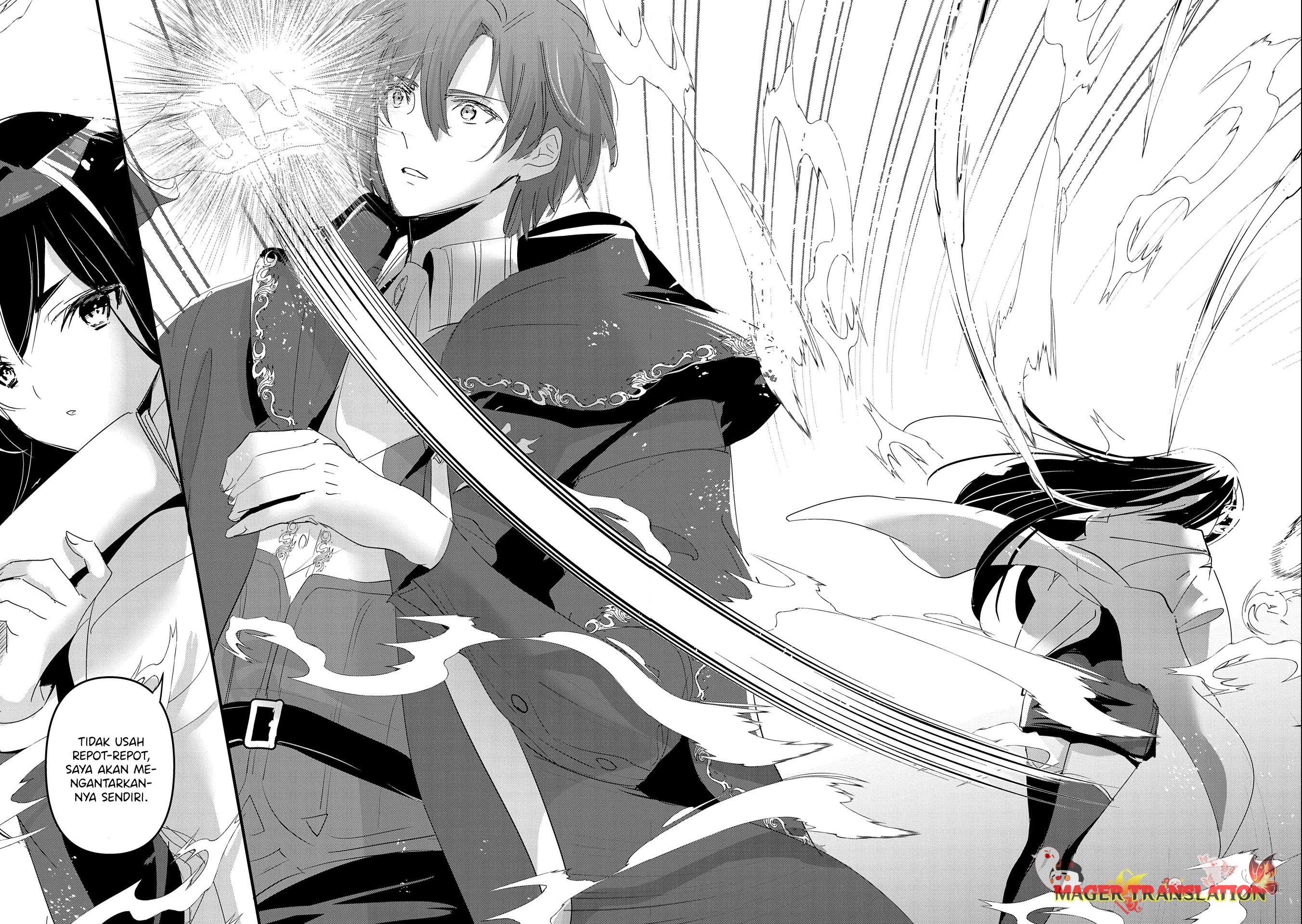 Isekai Teni shite Kyoushi ni Natta ga, Majo to Osorerareteiru Ken: Aoi-sensei no Gakuen Funtou Nisshi Chapter 1 - halaman 34