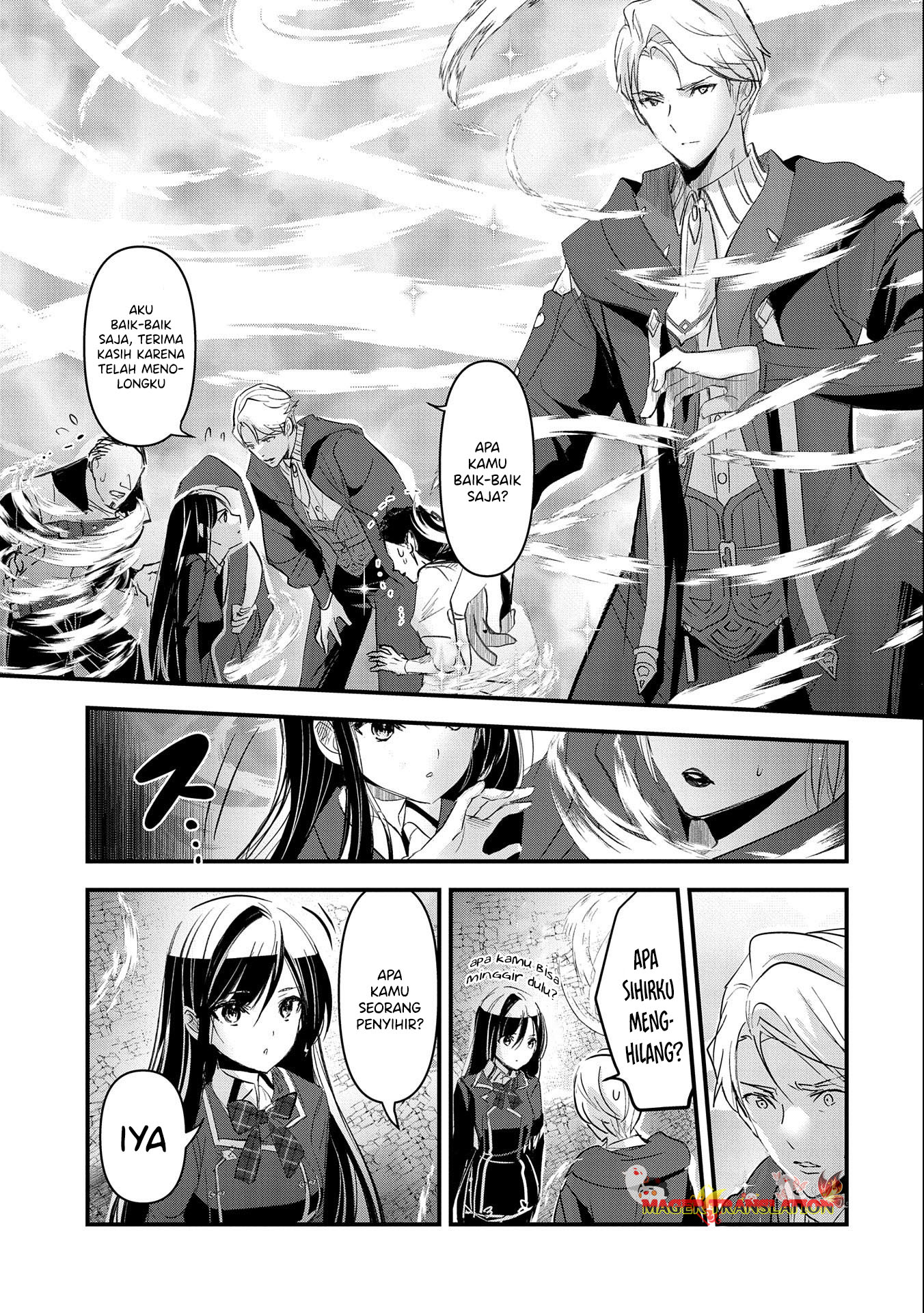 Isekai Teni shite Kyoushi ni Natta ga, Majo to Osorerareteiru Ken: Aoi-sensei no Gakuen Funtou Nisshi Chapter 2 - halaman 14