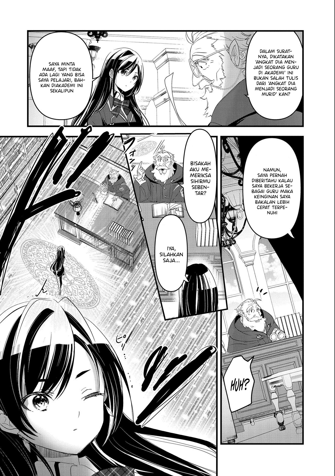 Isekai Teni shite Kyoushi ni Natta ga, Majo to Osorerareteiru Ken: Aoi-sensei no Gakuen Funtou Nisshi Chapter 2 - halaman 19
