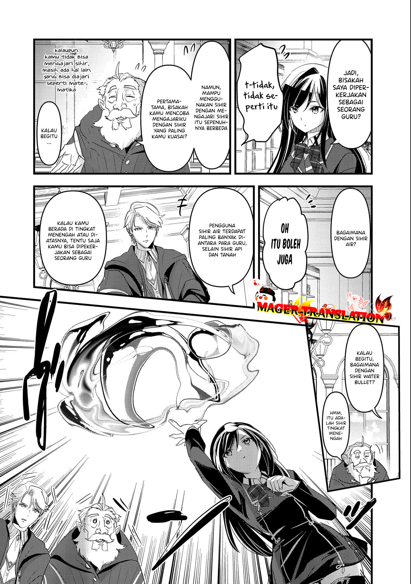 Isekai Teni shite Kyoushi ni Natta ga, Majo to Osorerareteiru Ken: Aoi-sensei no Gakuen Funtou Nisshi Chapter 2 - halaman 21