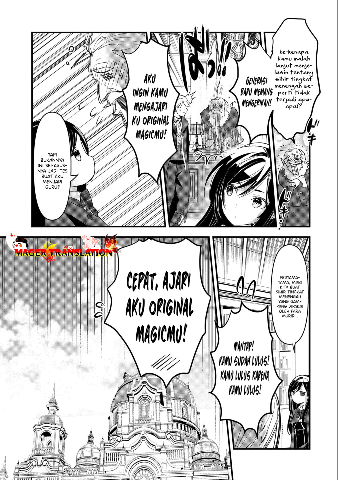 Isekai Teni shite Kyoushi ni Natta ga, Majo to Osorerareteiru Ken: Aoi-sensei no Gakuen Funtou Nisshi Chapter 2 - halaman 24