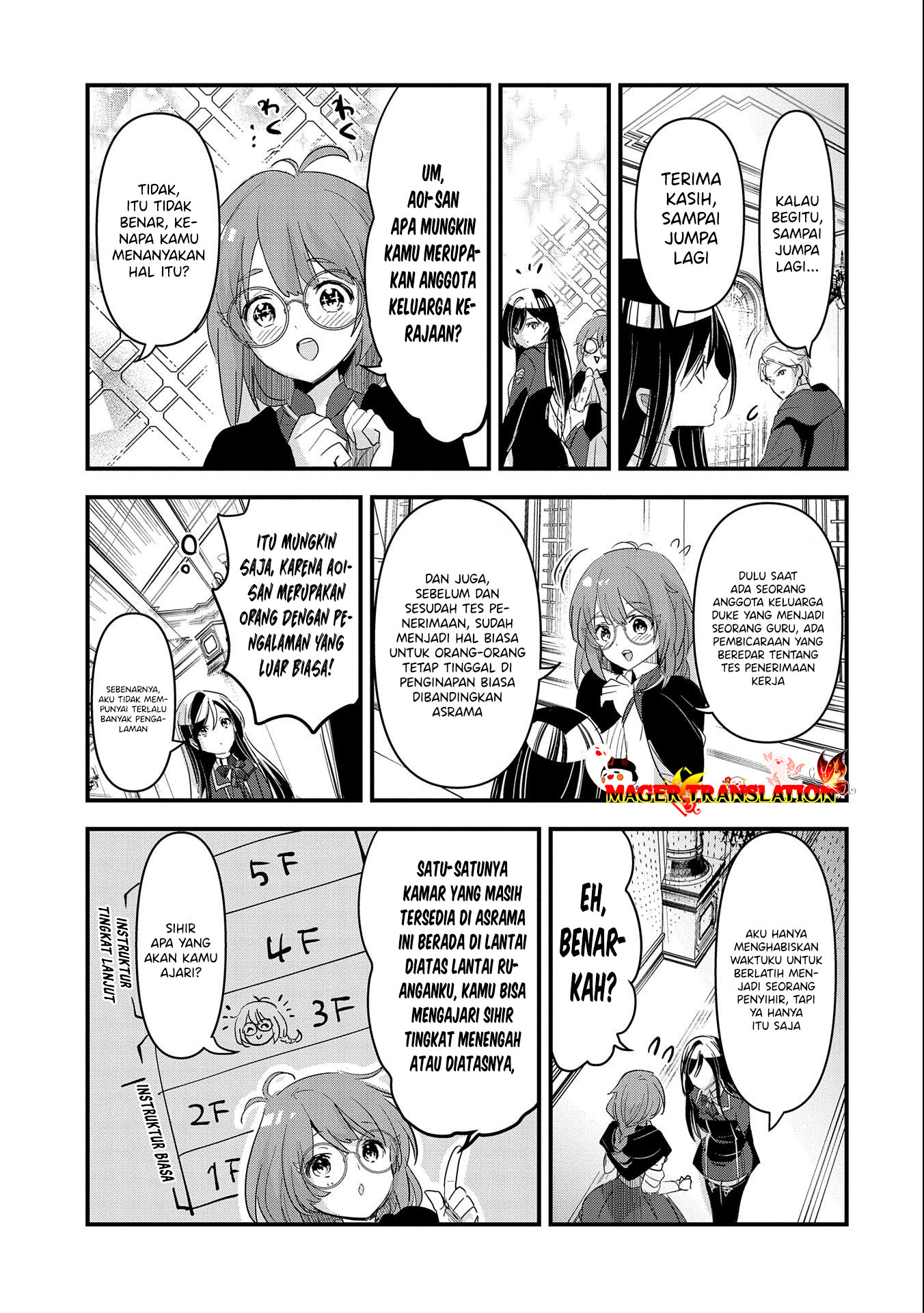 Isekai Teni shite Kyoushi ni Natta ga, Majo to Osorerareteiru Ken: Aoi-sensei no Gakuen Funtou Nisshi Chapter 2 - halaman 28