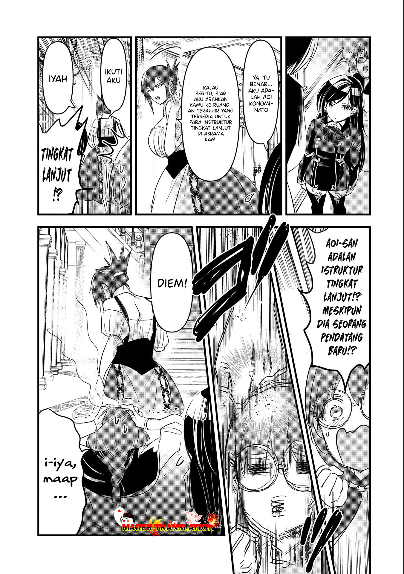 Isekai Teni shite Kyoushi ni Natta ga, Majo to Osorerareteiru Ken: Aoi-sensei no Gakuen Funtou Nisshi Chapter 2 - halaman 30