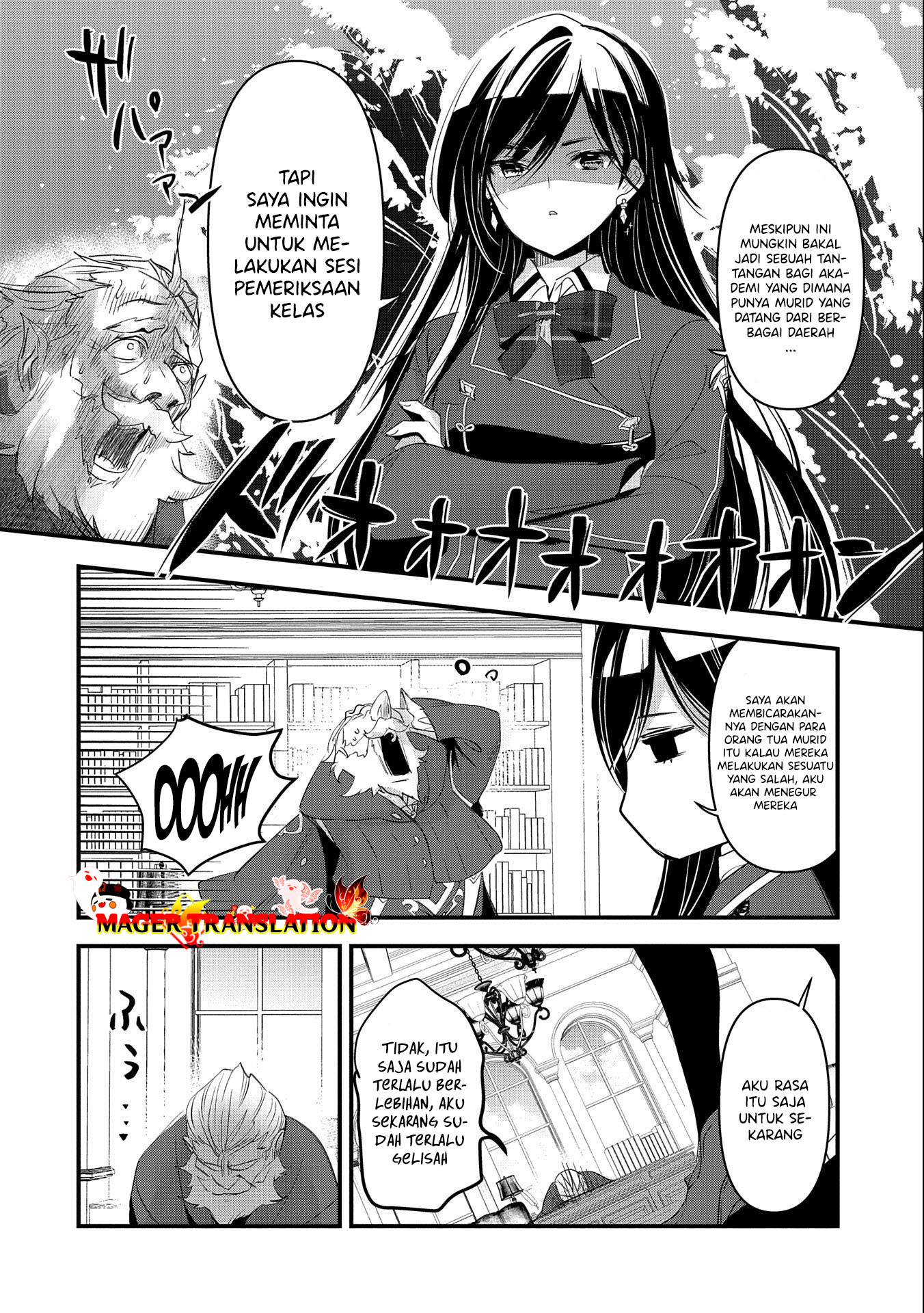Isekai Teni shite Kyoushi ni Natta ga, Majo to Osorerareteiru Ken: Aoi-sensei no Gakuen Funtou Nisshi Chapter 3 - halaman 17