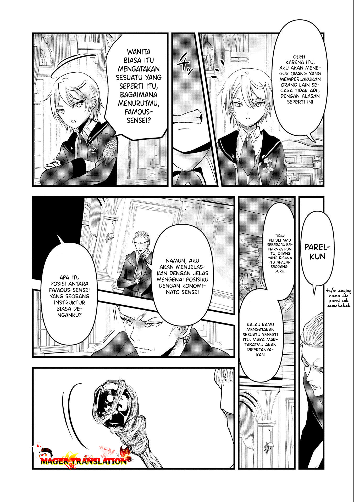 Isekai Teni shite Kyoushi ni Natta ga, Majo to Osorerareteiru Ken: Aoi-sensei no Gakuen Funtou Nisshi Chapter 3 - halaman 26