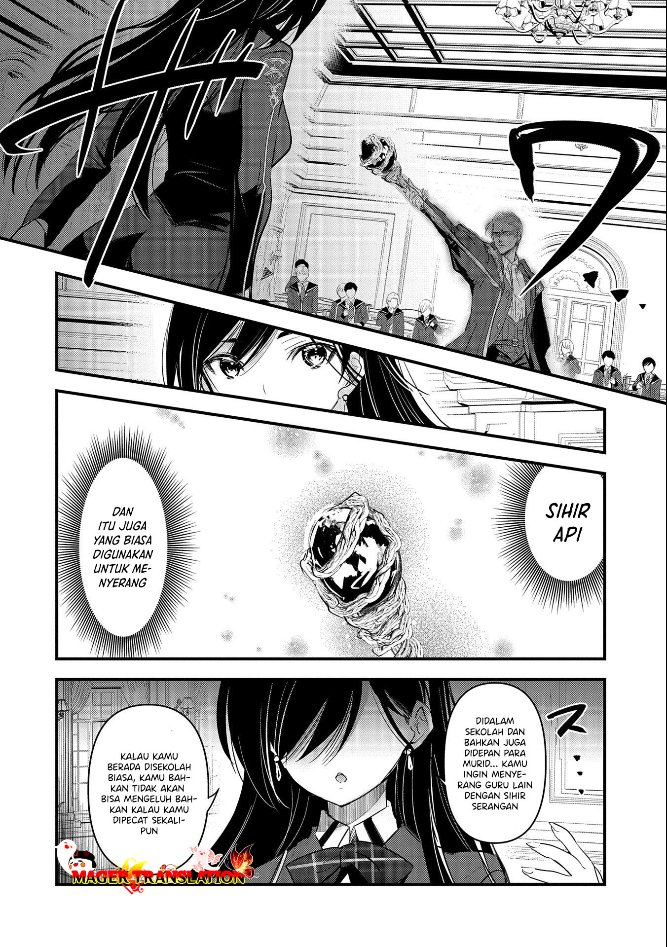 Isekai Teni shite Kyoushi ni Natta ga, Majo to Osorerareteiru Ken: Aoi-sensei no Gakuen Funtou Nisshi Chapter 3 - halaman 27