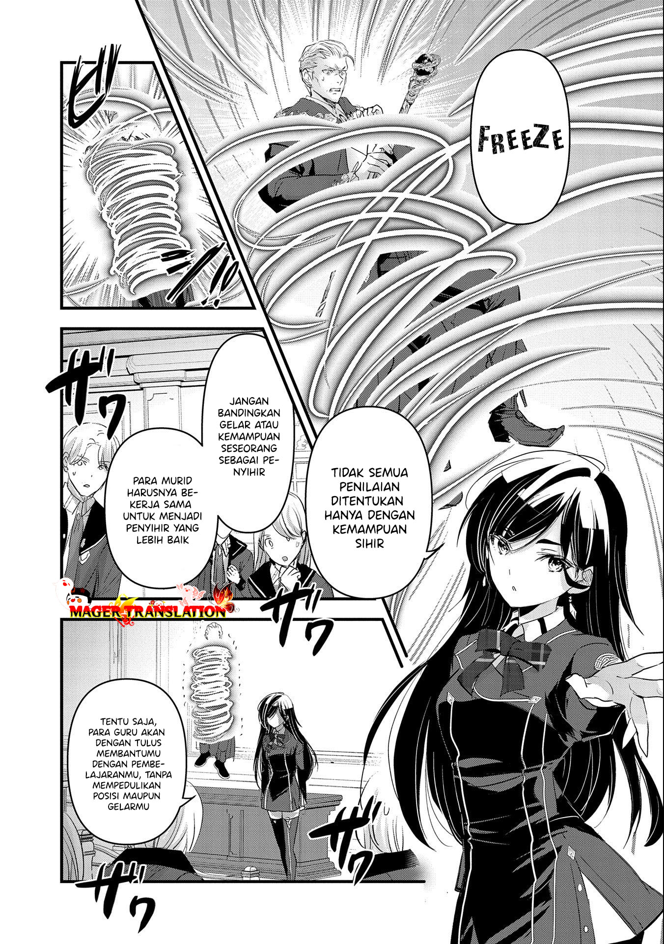 Isekai Teni shite Kyoushi ni Natta ga, Majo to Osorerareteiru Ken: Aoi-sensei no Gakuen Funtou Nisshi Chapter 3 - halaman 28