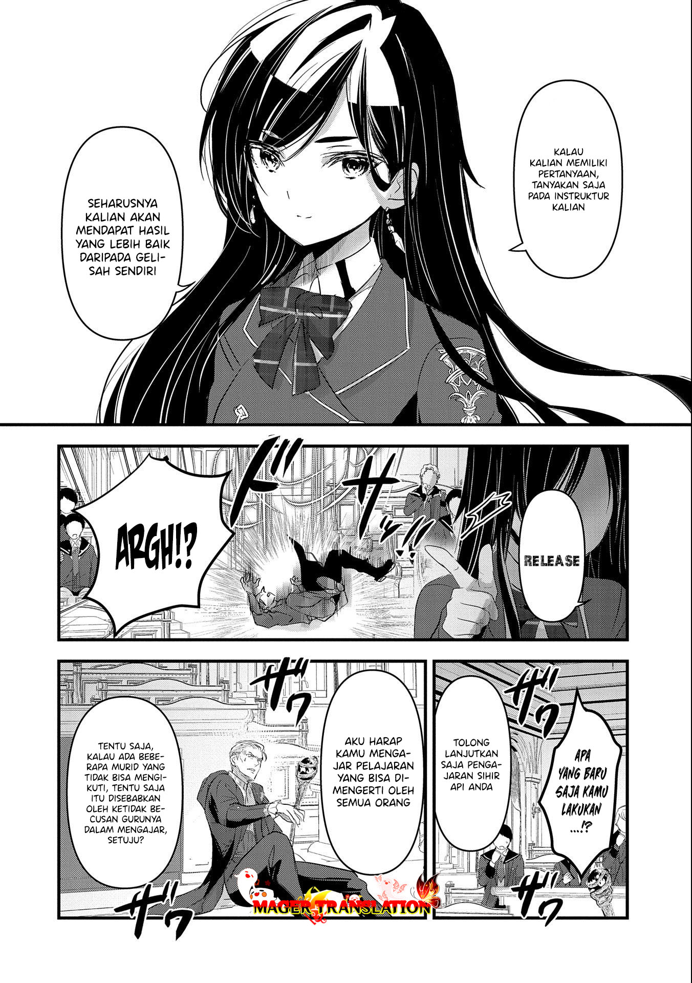 Isekai Teni shite Kyoushi ni Natta ga, Majo to Osorerareteiru Ken: Aoi-sensei no Gakuen Funtou Nisshi Chapter 3 - halaman 29