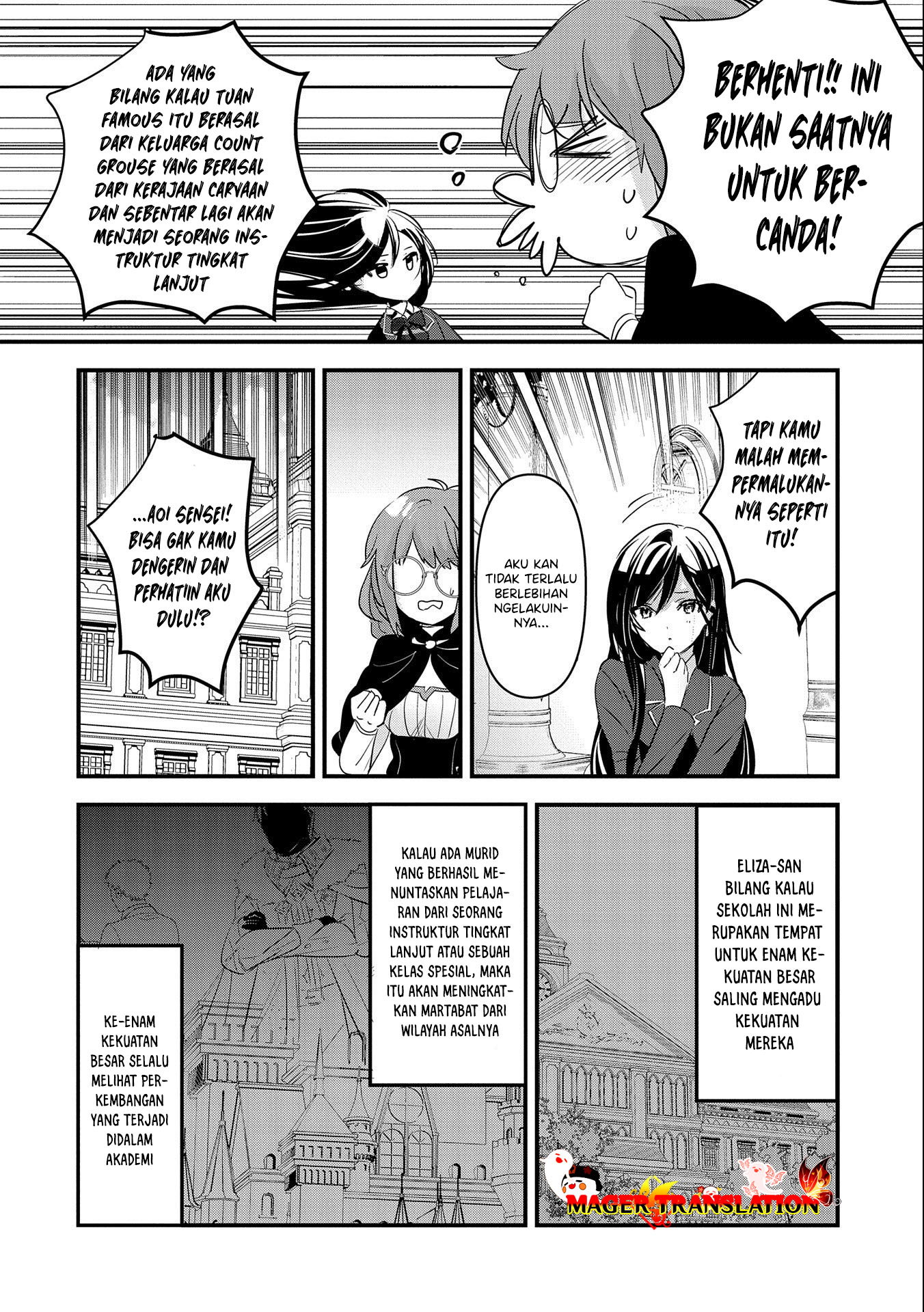 Isekai Teni shite Kyoushi ni Natta ga, Majo to Osorerareteiru Ken: Aoi-sensei no Gakuen Funtou Nisshi Chapter 3 - halaman 31