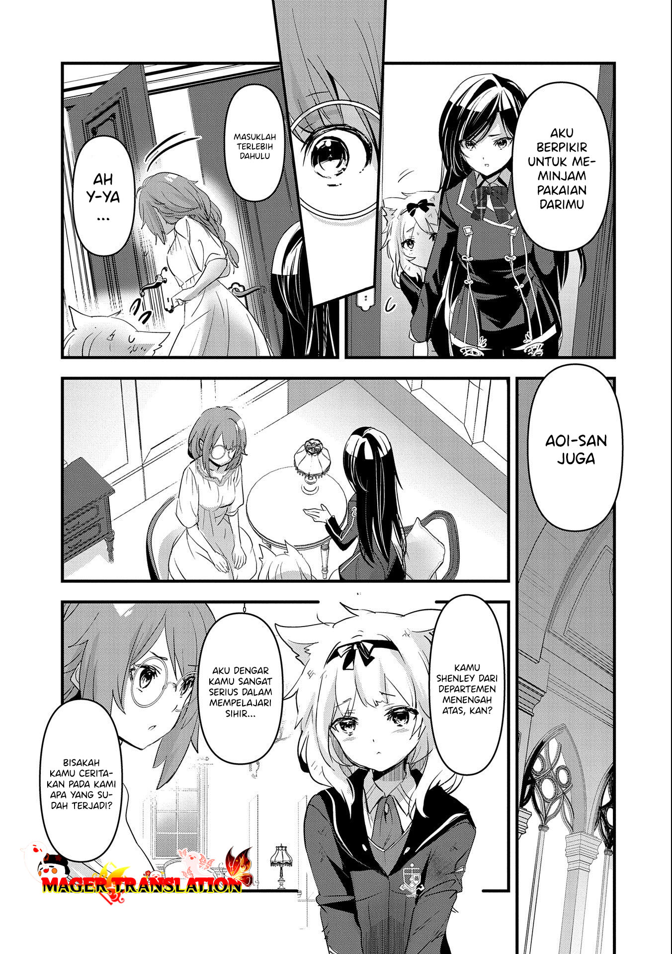 Isekai Teni shite Kyoushi ni Natta ga, Majo to Osorerareteiru Ken: Aoi-sensei no Gakuen Funtou Nisshi Chapter 3 - halaman 6