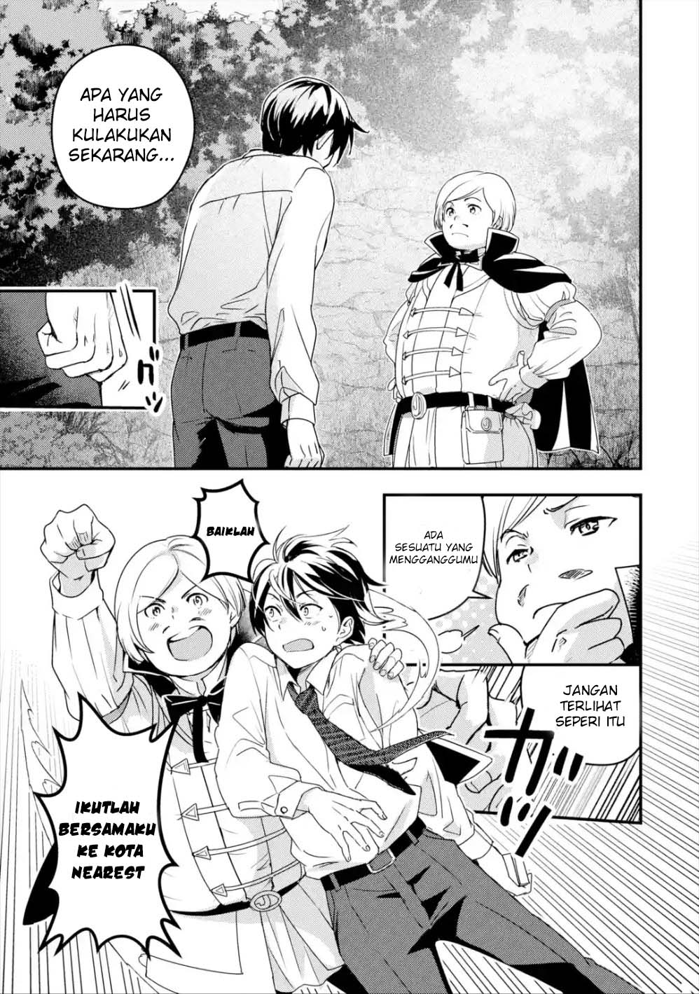 Isekai Tensei de Kenja ni Natte Boukensha Seikatsu Chapter 1.2 - halaman 19