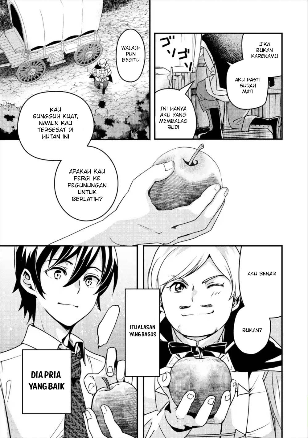 Isekai Tensei de Kenja ni Natte Boukensha Seikatsu Chapter 1.2 - halaman 21