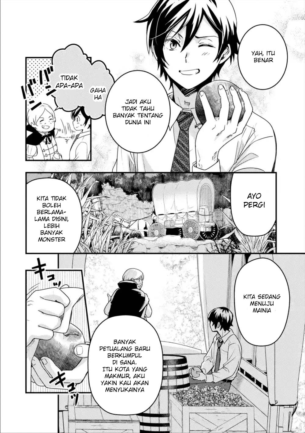 Isekai Tensei de Kenja ni Natte Boukensha Seikatsu Chapter 1.2 - halaman 22