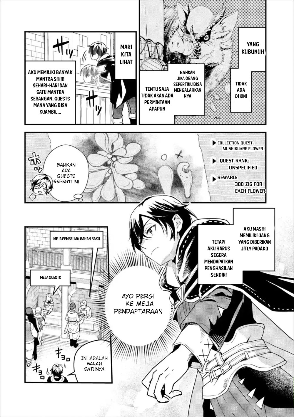Isekai Tensei de Kenja ni Natte Boukensha Seikatsu Chapter 2 - halaman 13