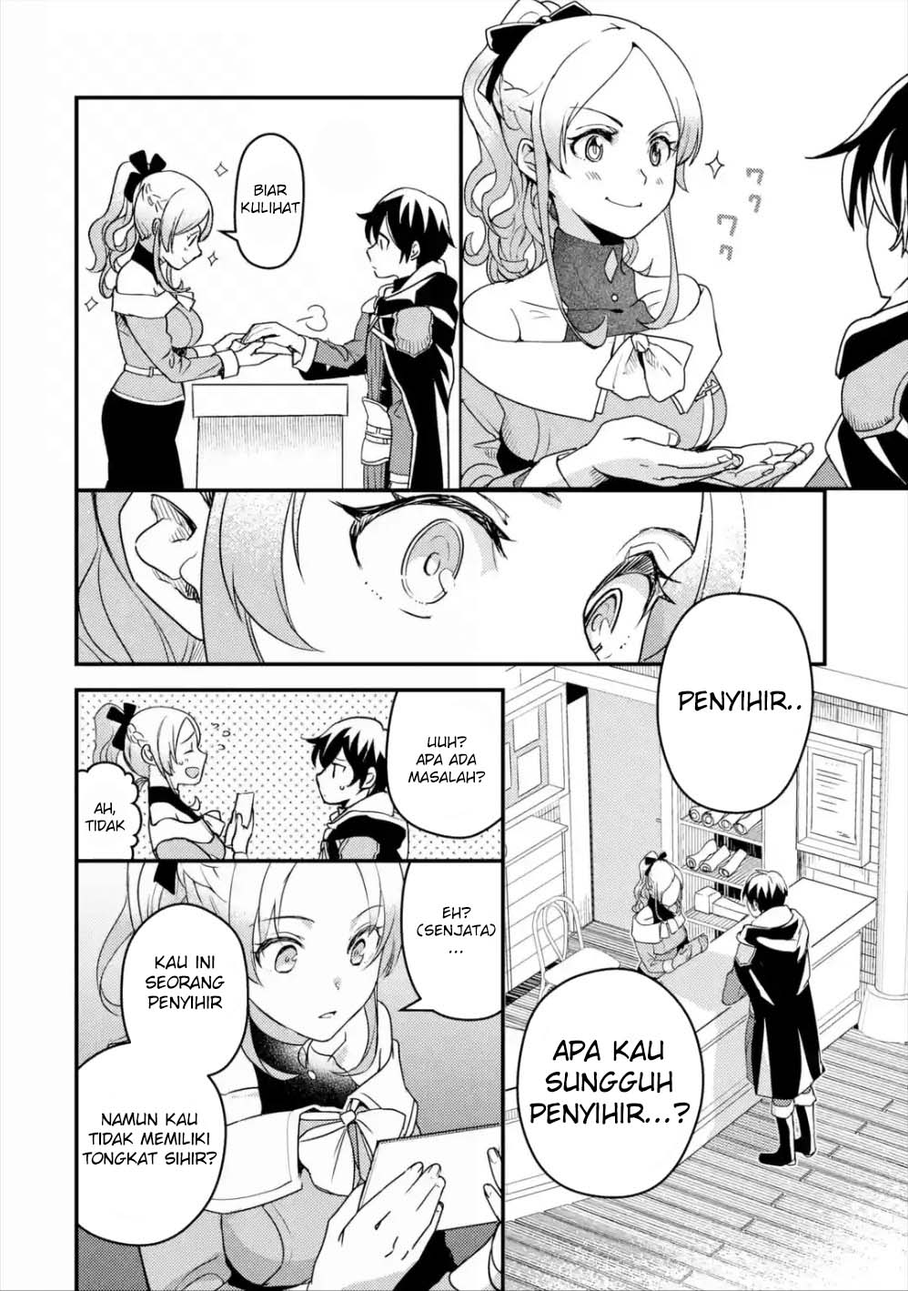Isekai Tensei de Kenja ni Natte Boukensha Seikatsu Chapter 2 - halaman 17
