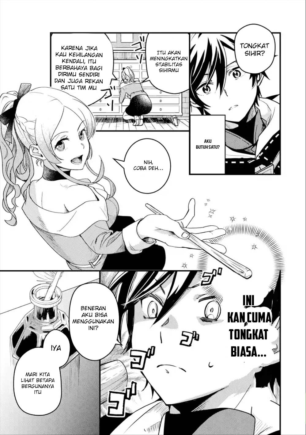 Isekai Tensei de Kenja ni Natte Boukensha Seikatsu Chapter 2 - halaman 18