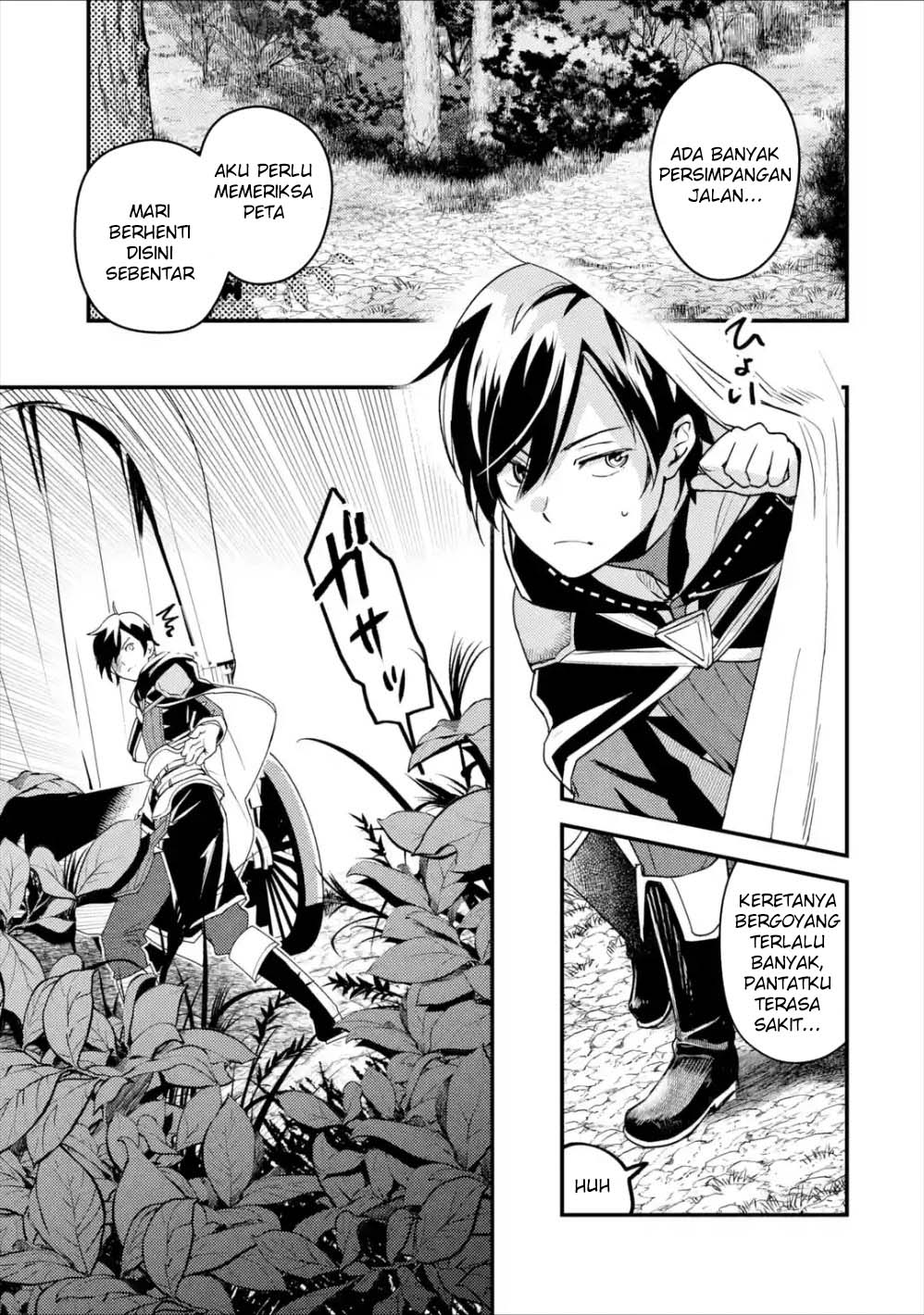 Isekai Tensei de Kenja ni Natte Boukensha Seikatsu Chapter 2 - halaman 4