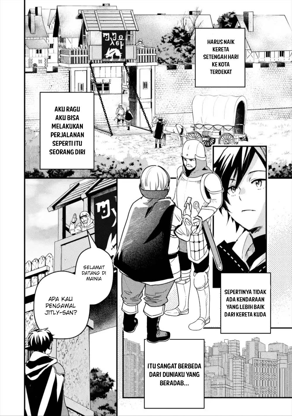 Isekai Tensei de Kenja ni Natte Boukensha Seikatsu Chapter 2 - halaman 7