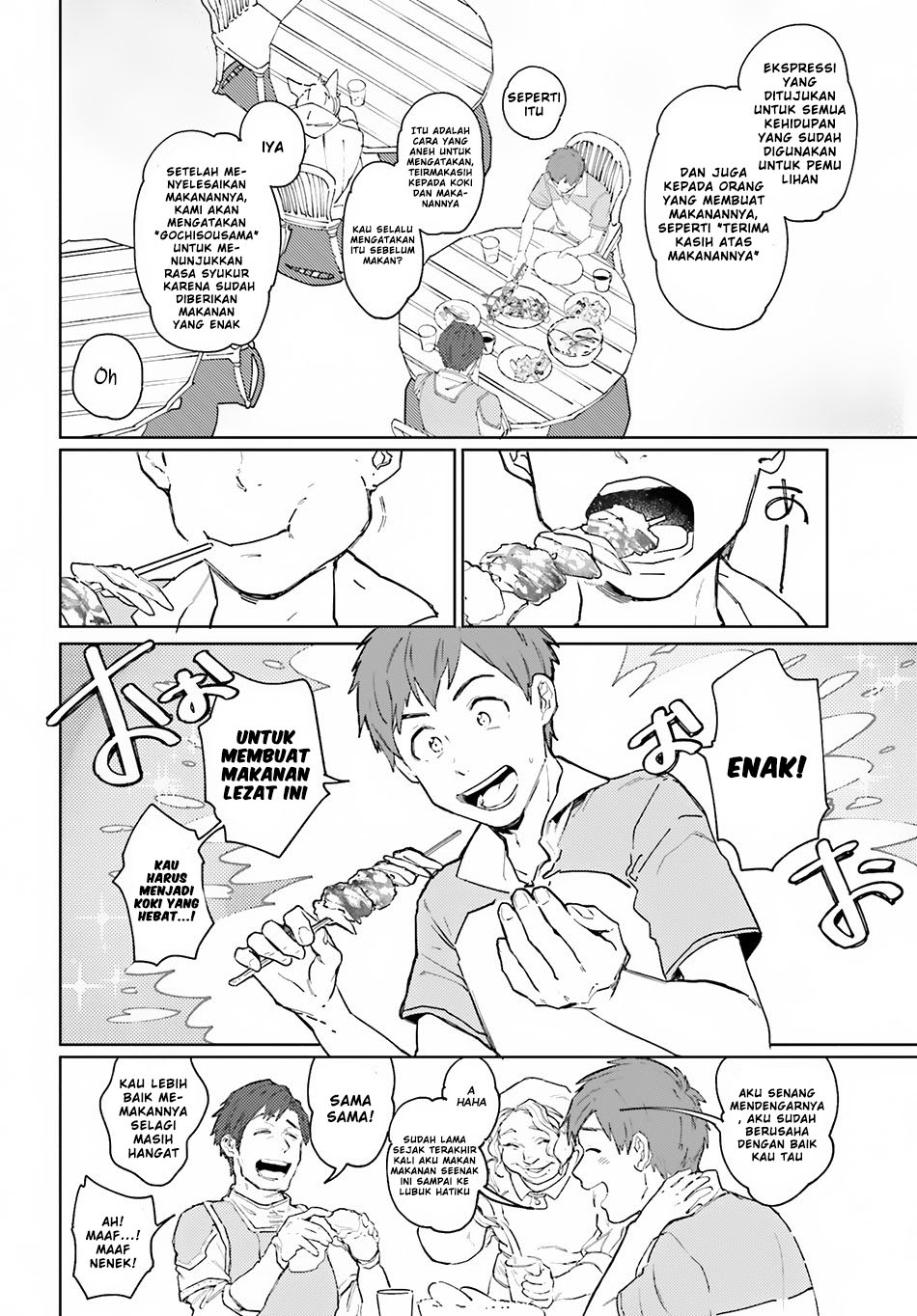 Isekai Tensei ni Kansha o Chapter 1 - halaman 14