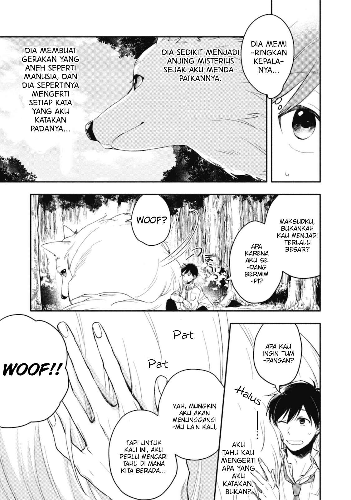 Isekai Tensei shitara Aiken ga Saikyou ni Narimashita: Silver Fenrir to Ore ga Isekai Kurashi wo Hajimetara the Comic Chapter 1 - halaman 12