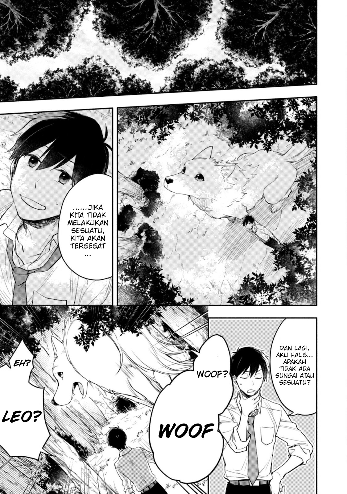Isekai Tensei shitara Aiken ga Saikyou ni Narimashita: Silver Fenrir to Ore ga Isekai Kurashi wo Hajimetara the Comic Chapter 1 - halaman 14