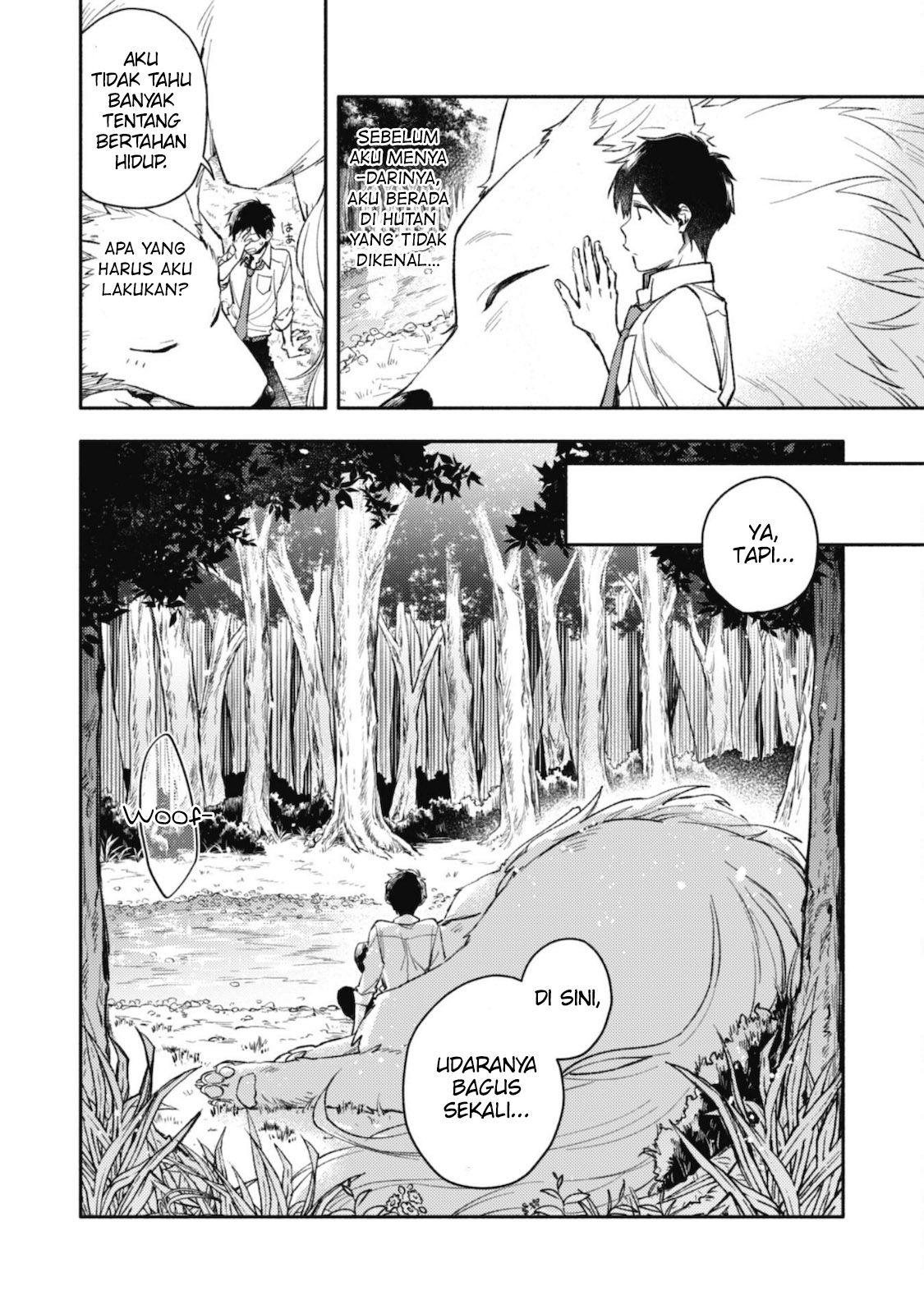 Isekai Tensei shitara Aiken ga Saikyou ni Narimashita: Silver Fenrir to Ore ga Isekai Kurashi wo Hajimetara the Comic Chapter 1 - halaman 17
