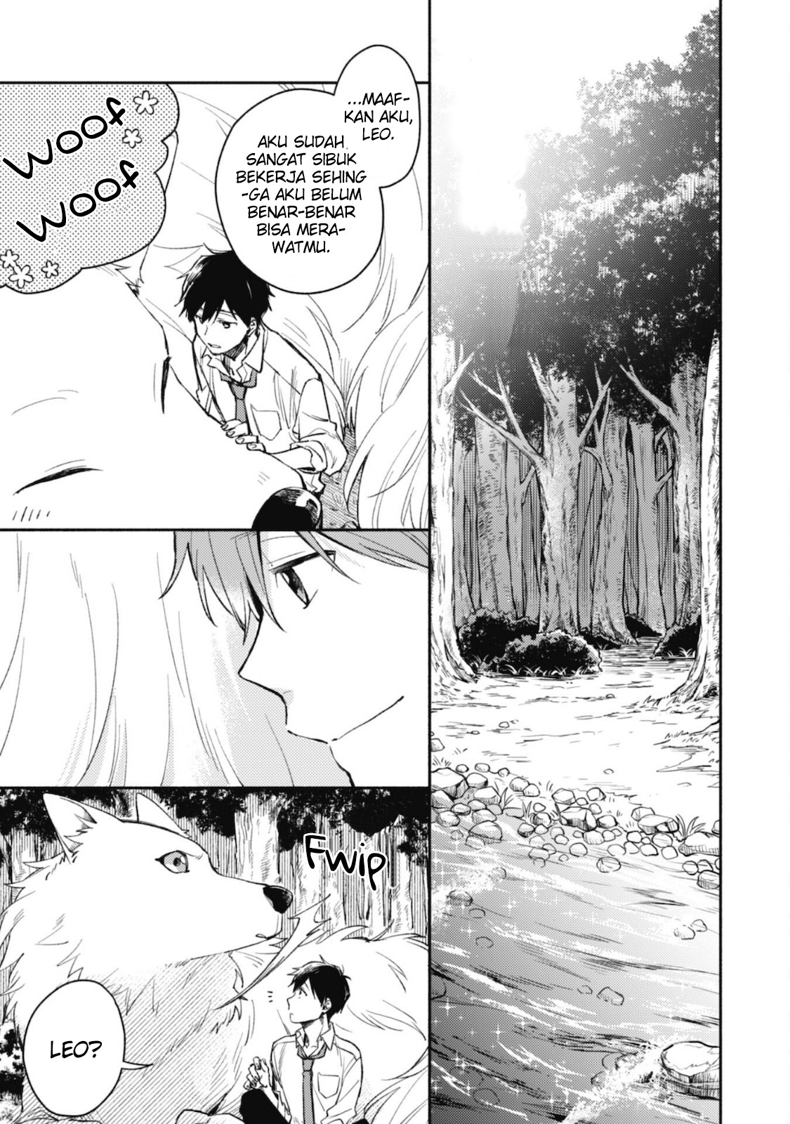 Isekai Tensei shitara Aiken ga Saikyou ni Narimashita: Silver Fenrir to Ore ga Isekai Kurashi wo Hajimetara the Comic Chapter 1 - halaman 18