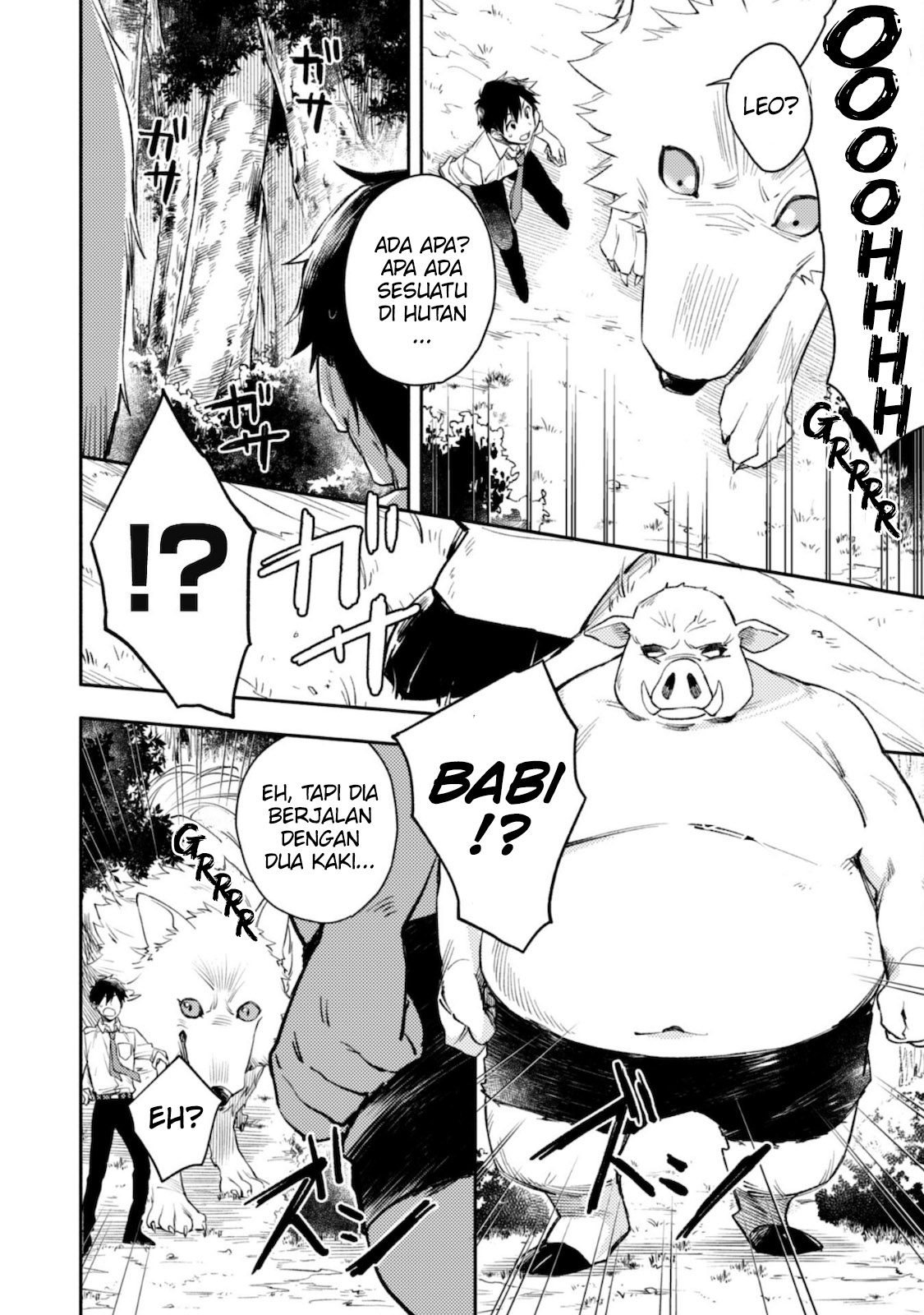 Isekai Tensei shitara Aiken ga Saikyou ni Narimashita: Silver Fenrir to Ore ga Isekai Kurashi wo Hajimetara the Comic Chapter 1 - halaman 19