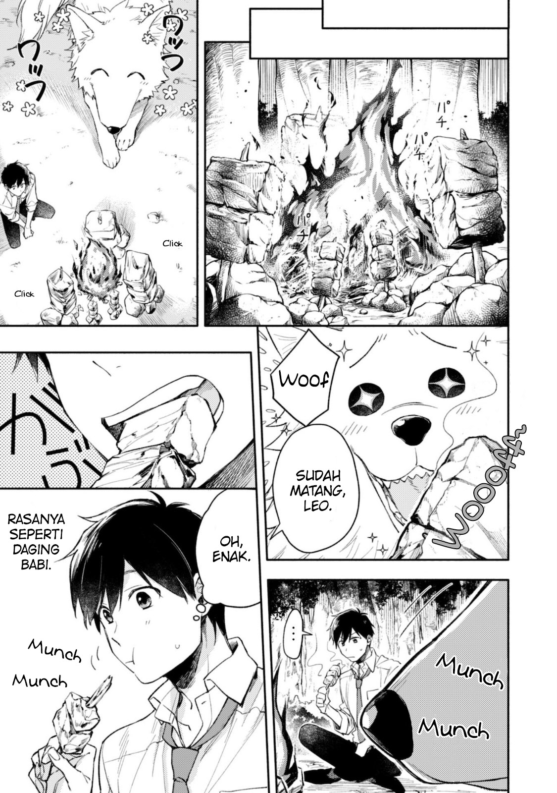 Isekai Tensei shitara Aiken ga Saikyou ni Narimashita: Silver Fenrir to Ore ga Isekai Kurashi wo Hajimetara the Comic Chapter 1 - halaman 22