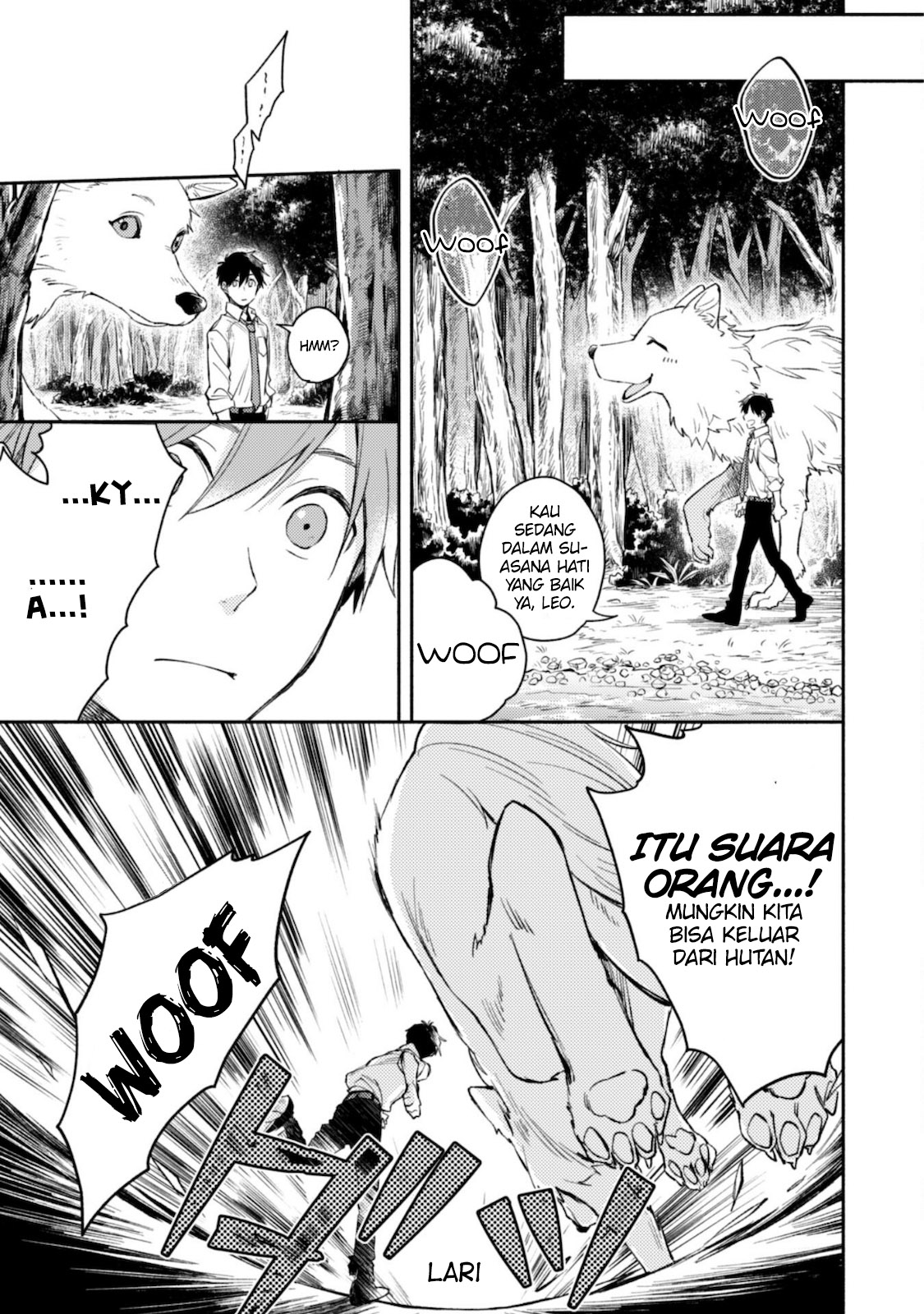 Isekai Tensei shitara Aiken ga Saikyou ni Narimashita: Silver Fenrir to Ore ga Isekai Kurashi wo Hajimetara the Comic Chapter 1 - halaman 24
