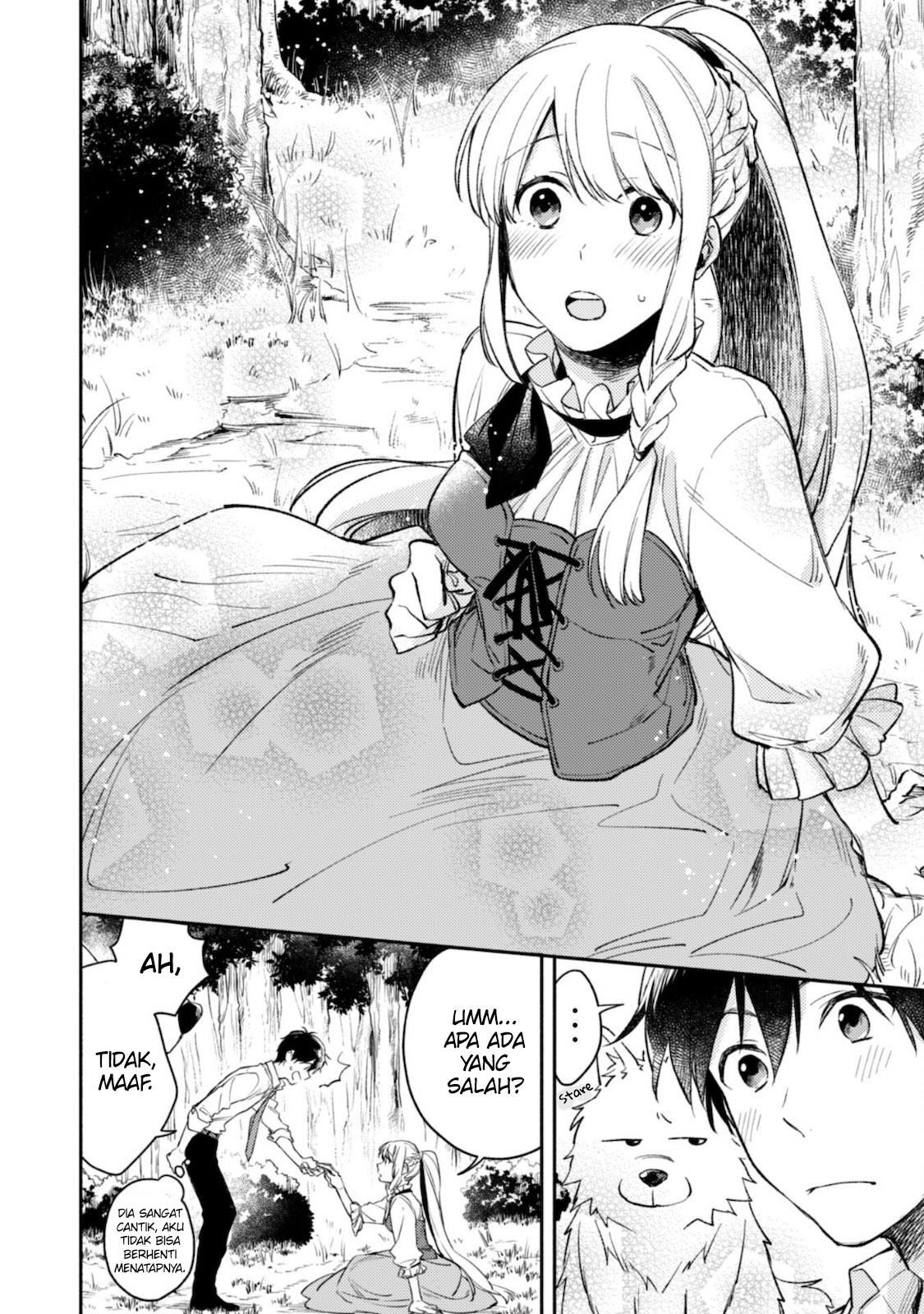 Isekai Tensei shitara Aiken ga Saikyou ni Narimashita: Silver Fenrir to Ore ga Isekai Kurashi wo Hajimetara the Comic Chapter 1 - halaman 27