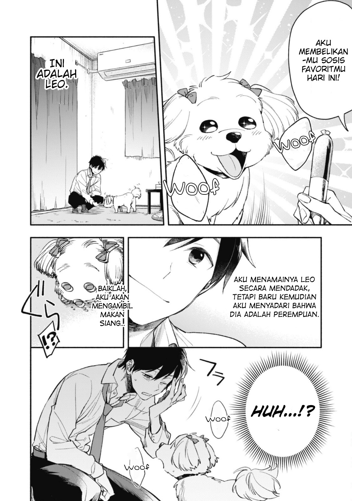 Isekai Tensei shitara Aiken ga Saikyou ni Narimashita: Silver Fenrir to Ore ga Isekai Kurashi wo Hajimetara the Comic Chapter 1 - halaman 5