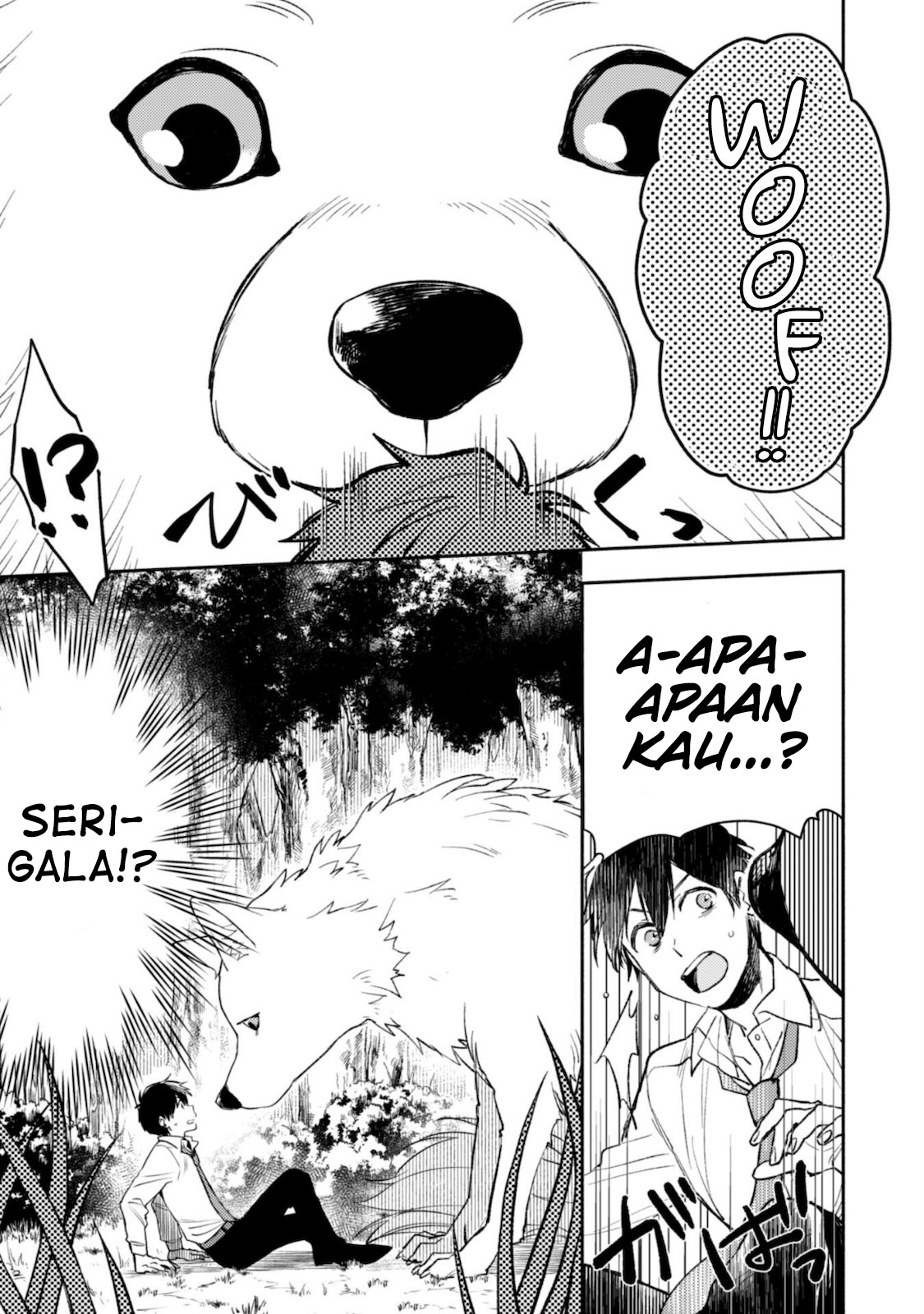 Isekai Tensei shitara Aiken ga Saikyou ni Narimashita: Silver Fenrir to Ore ga Isekai Kurashi wo Hajimetara the Comic Chapter 1 - halaman 8