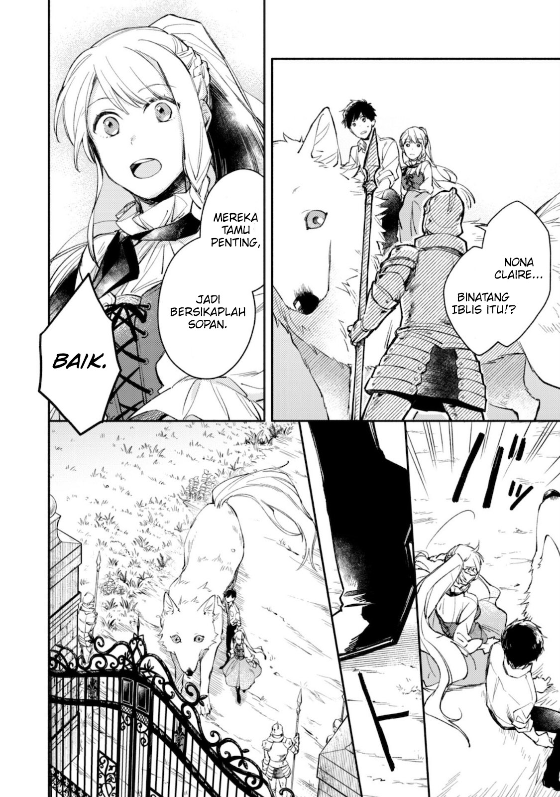 Isekai Tensei shitara Aiken ga Saikyou ni Narimashita: Silver Fenrir to Ore ga Isekai Kurashi wo Hajimetara the Comic Chapter 2 - halaman 17