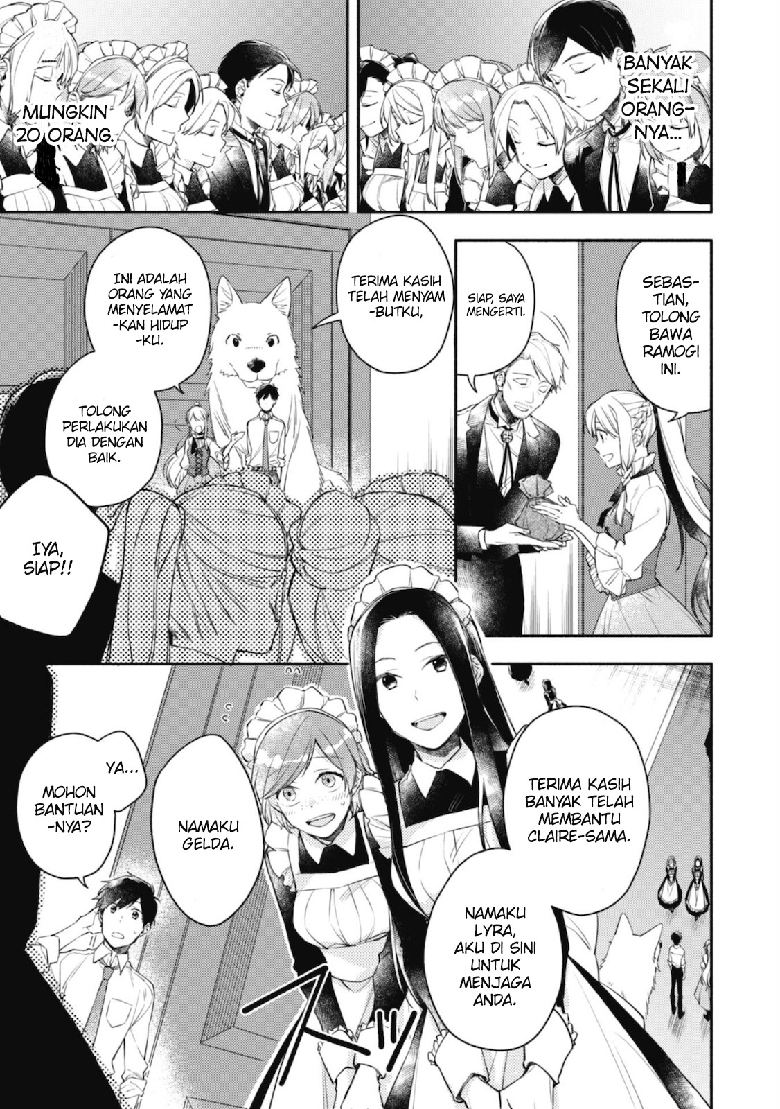 Isekai Tensei shitara Aiken ga Saikyou ni Narimashita: Silver Fenrir to Ore ga Isekai Kurashi wo Hajimetara the Comic Chapter 3 - halaman 10