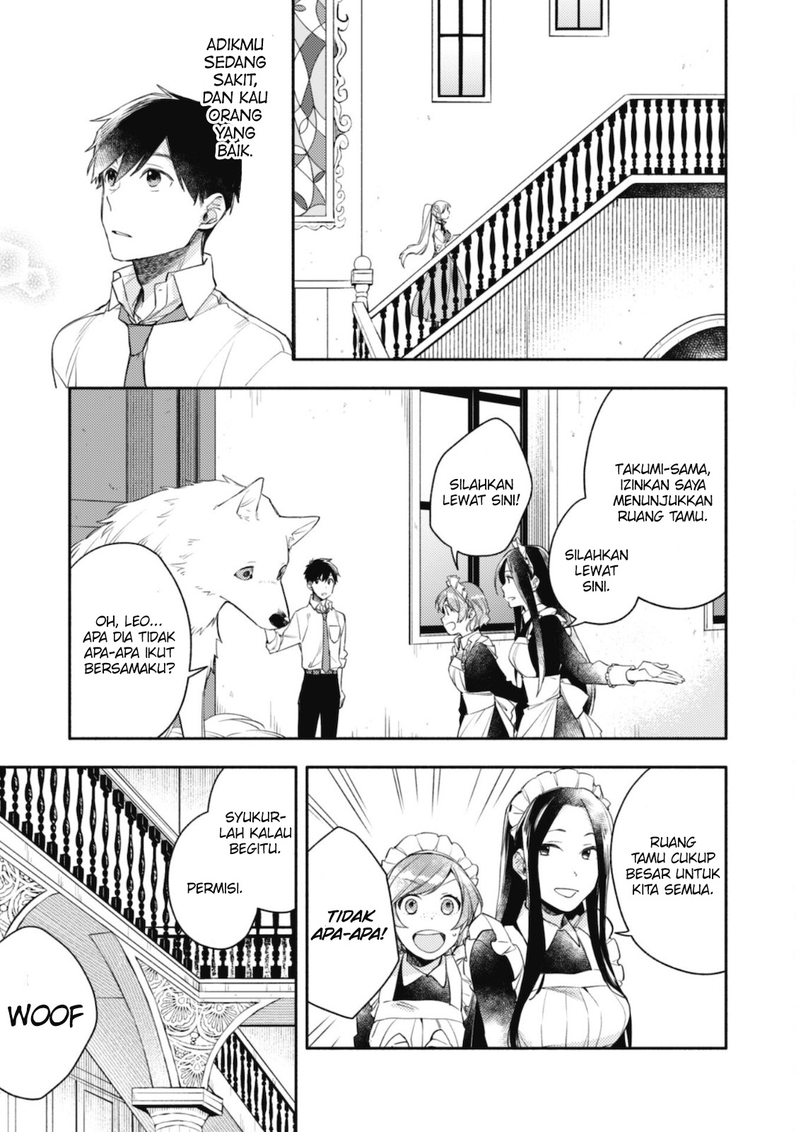 Isekai Tensei shitara Aiken ga Saikyou ni Narimashita: Silver Fenrir to Ore ga Isekai Kurashi wo Hajimetara the Comic Chapter 3 - halaman 12