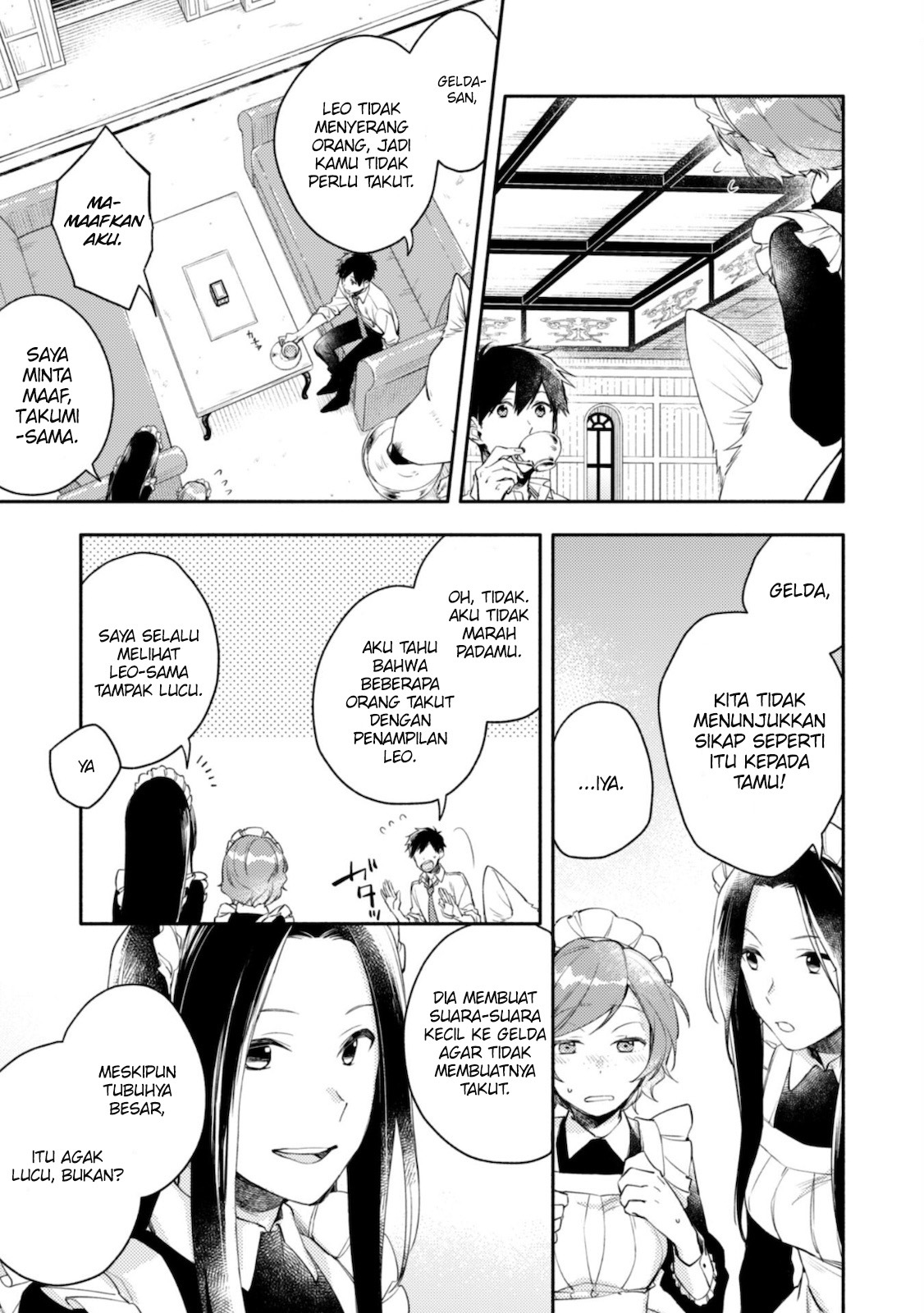 Isekai Tensei shitara Aiken ga Saikyou ni Narimashita: Silver Fenrir to Ore ga Isekai Kurashi wo Hajimetara the Comic Chapter 3 - halaman 16