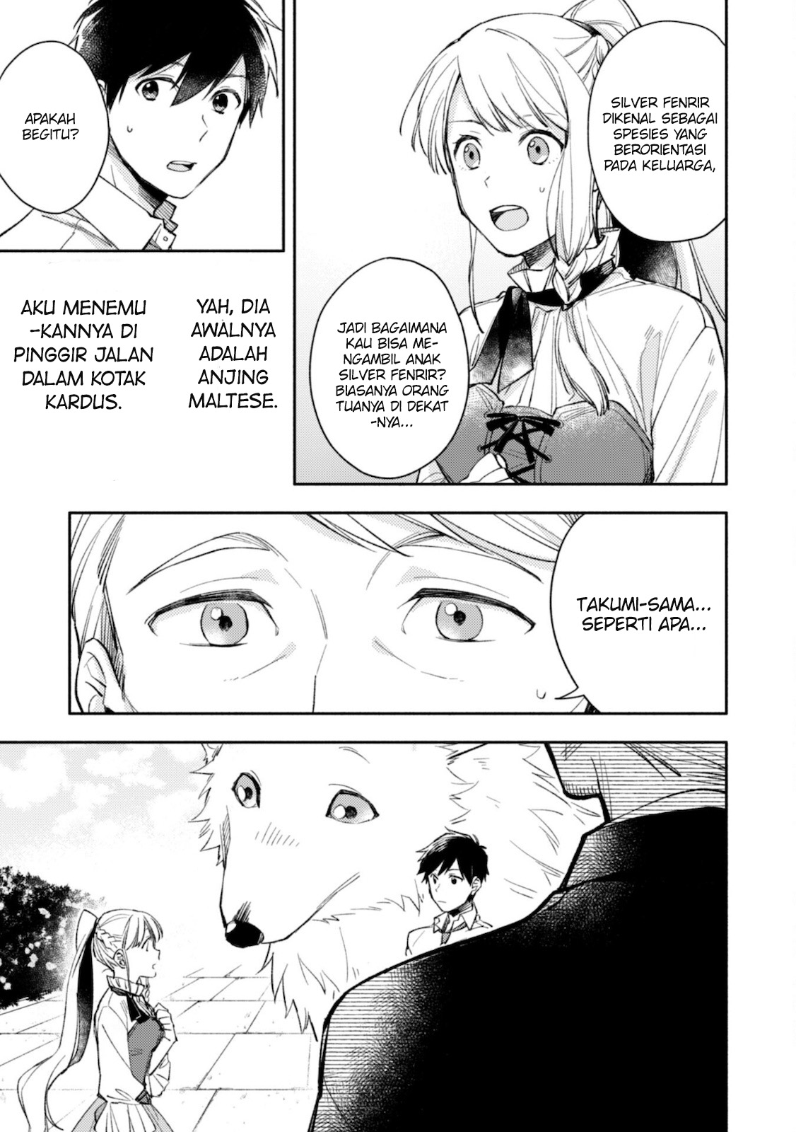 Isekai Tensei shitara Aiken ga Saikyou ni Narimashita: Silver Fenrir to Ore ga Isekai Kurashi wo Hajimetara the Comic Chapter 3 - halaman 6