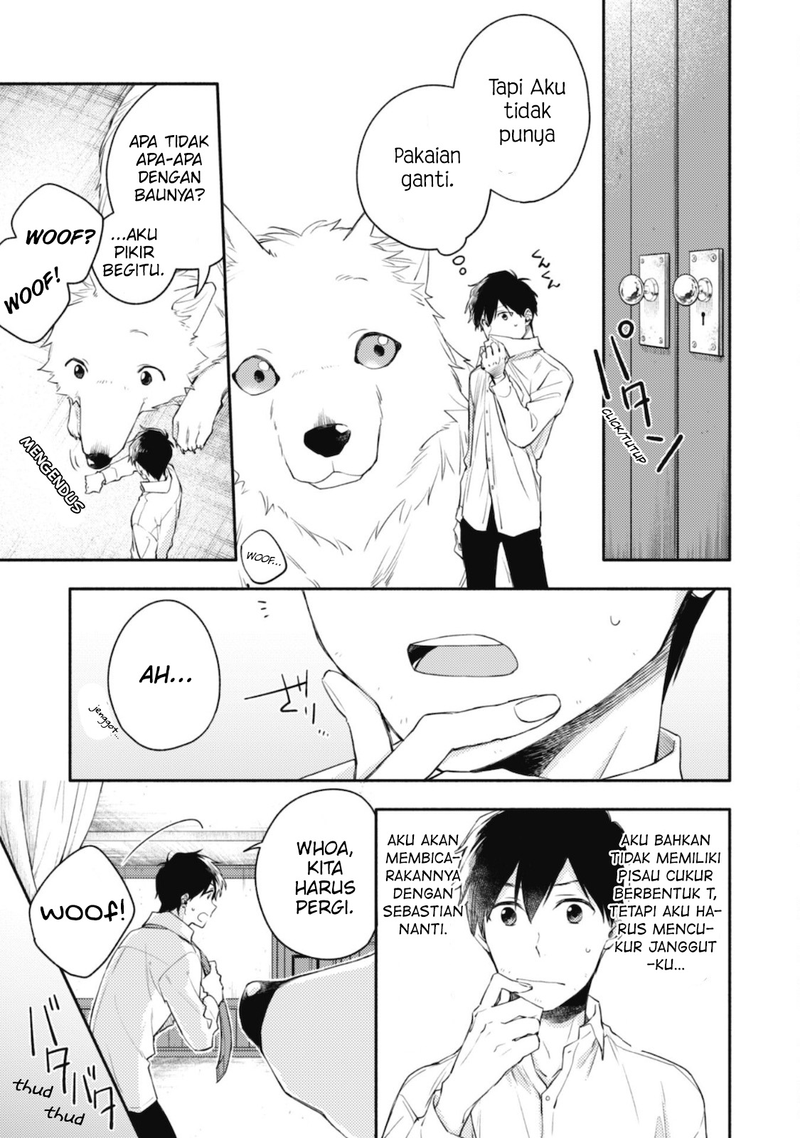 Isekai Tensei shitara Aiken ga Saikyou ni Narimashita: Silver Fenrir to Ore ga Isekai Kurashi wo Hajimetara the Comic Chapter 5 - halaman 14