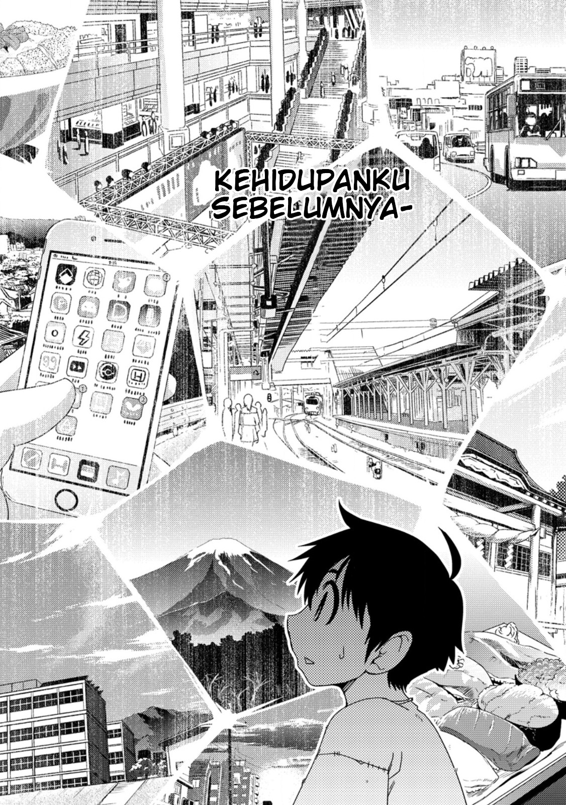 Isekai Tensei Slum-gai kara no Nariagari: Saishu ya Ryou wo Shite Gohan Tabete Slow Life surun da Chapter 1.1 - halaman 5