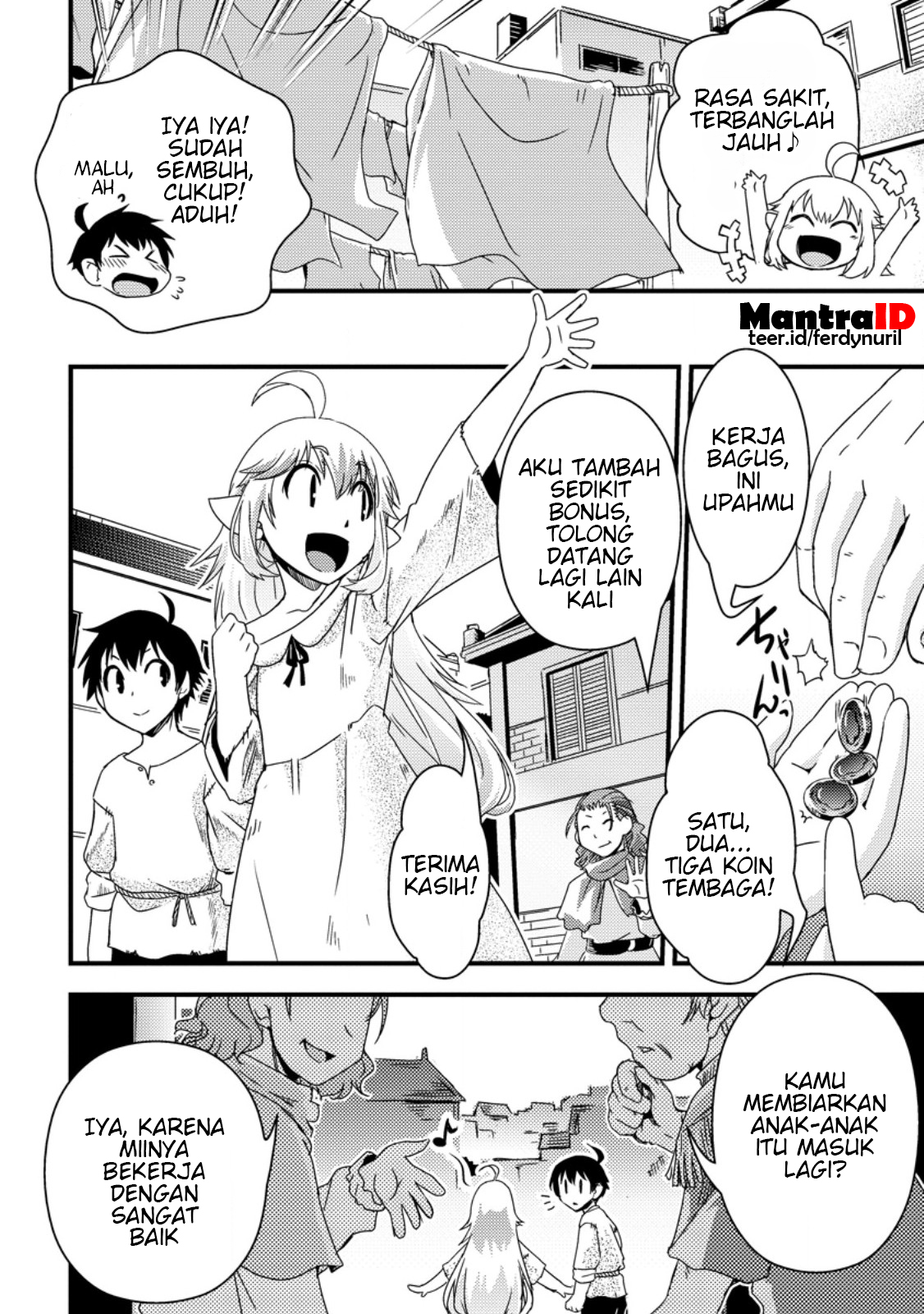 Isekai Tensei Slum-gai kara no Nariagari: Saishu ya Ryou wo Shite Gohan Tabete Slow Life surun da Chapter 1.1 - halaman 7