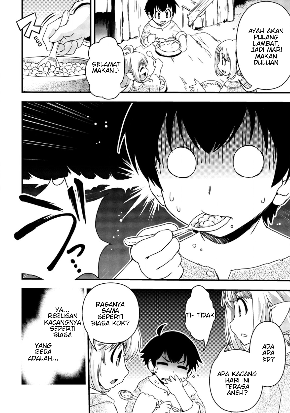 Isekai Tensei Slum-gai kara no Nariagari: Saishu ya Ryou wo Shite Gohan Tabete Slow Life surun da Chapter 1.2 - halaman 3