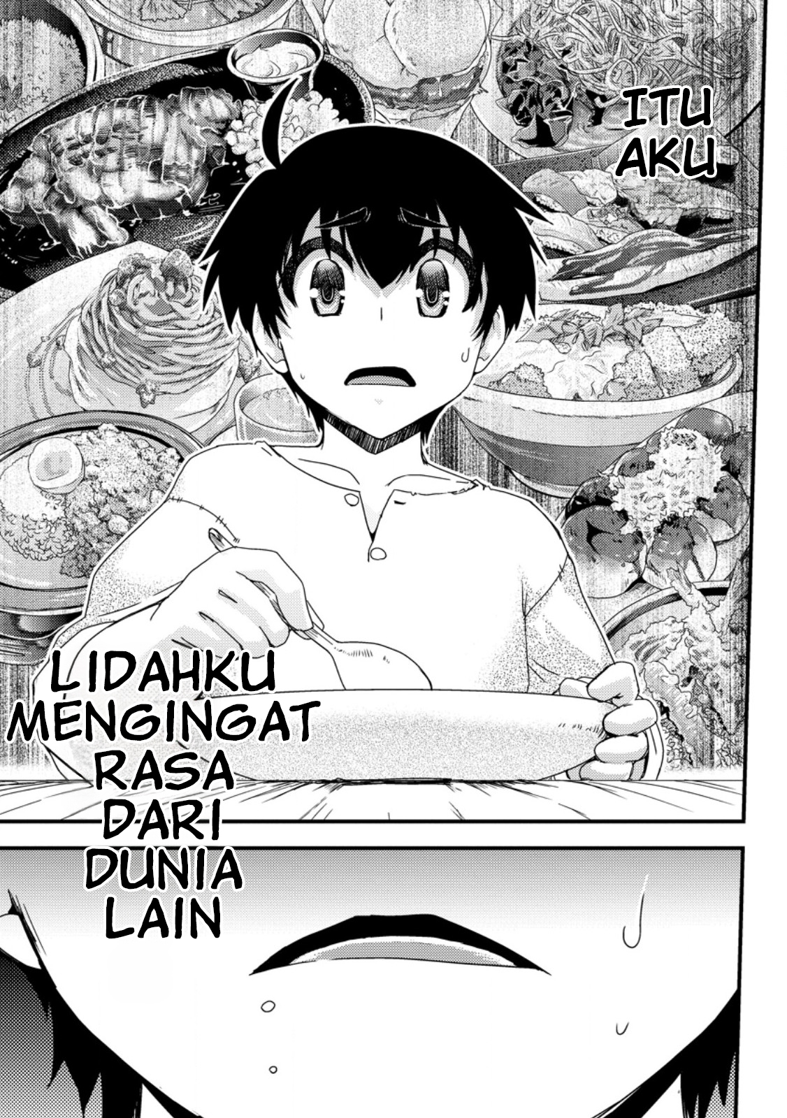 Isekai Tensei Slum-gai kara no Nariagari: Saishu ya Ryou wo Shite Gohan Tabete Slow Life surun da Chapter 1.2 - halaman 4