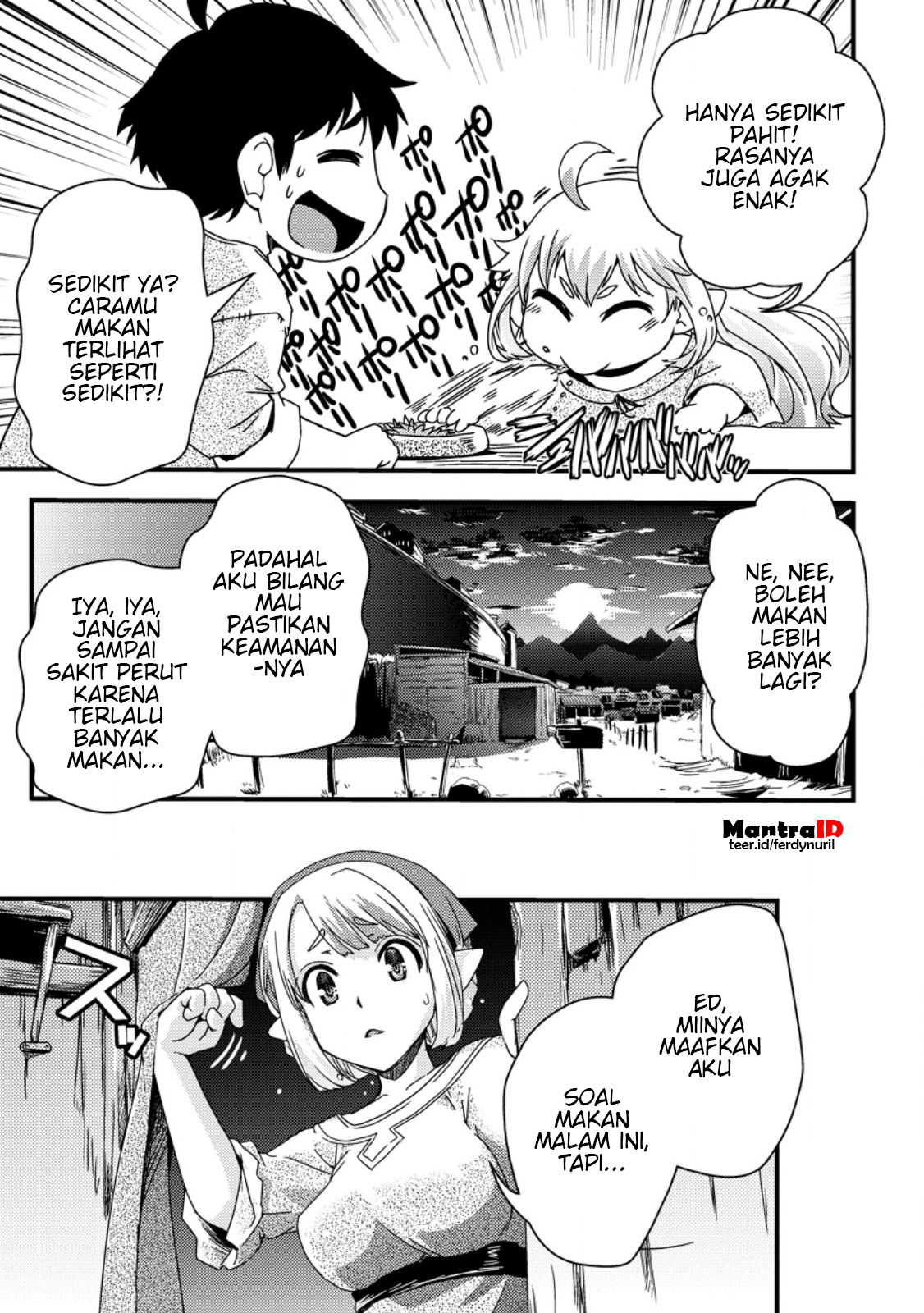Isekai Tensei Slum-gai kara no Nariagari: Saishu ya Ryou wo Shite Gohan Tabete Slow Life surun da Chapter 1.3 - halaman 8