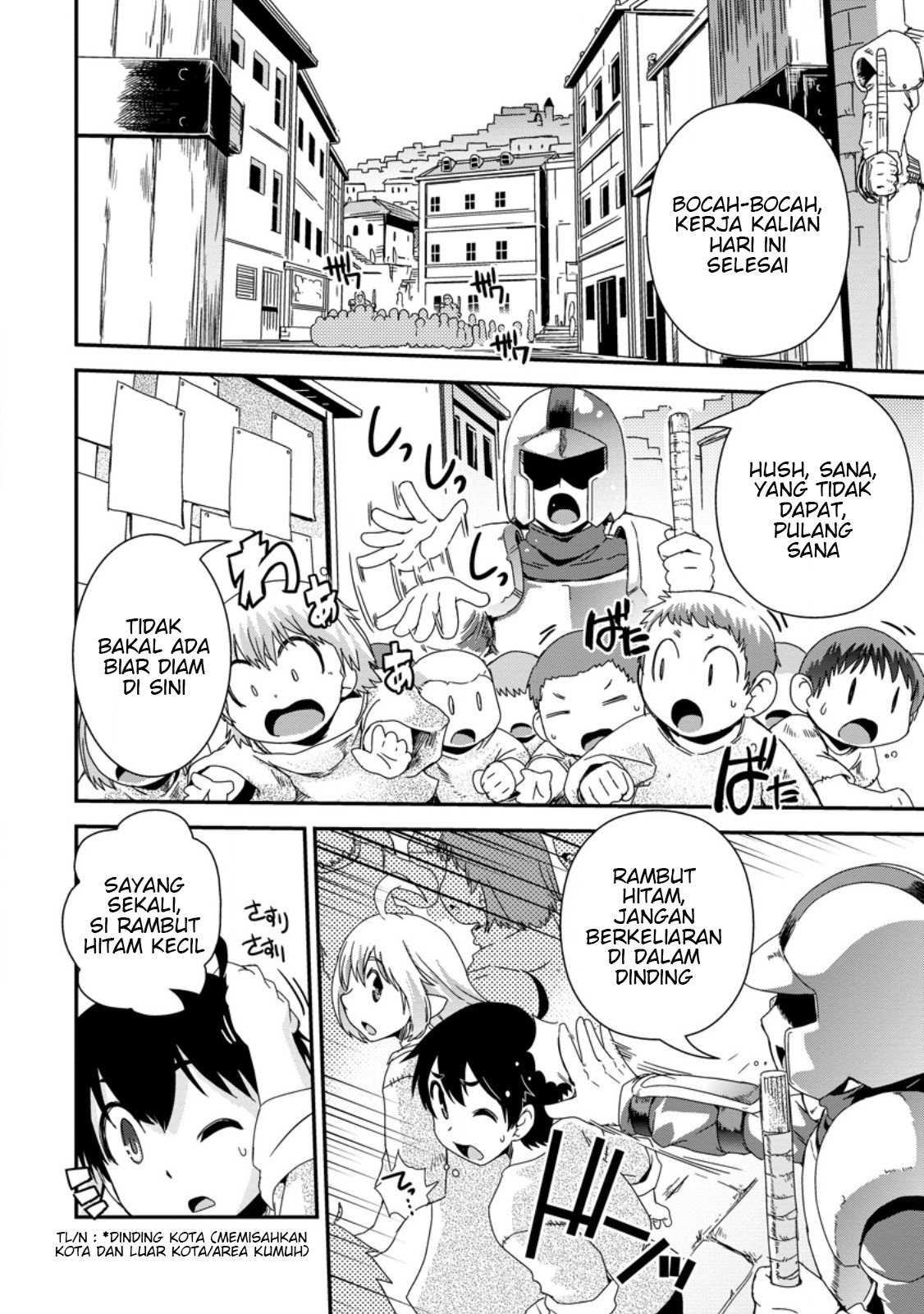 Isekai Tensei Slum-gai kara no Nariagari: Saishu ya Ryou wo Shite Gohan Tabete Slow Life surun da Chapter 2.1 - halaman 4