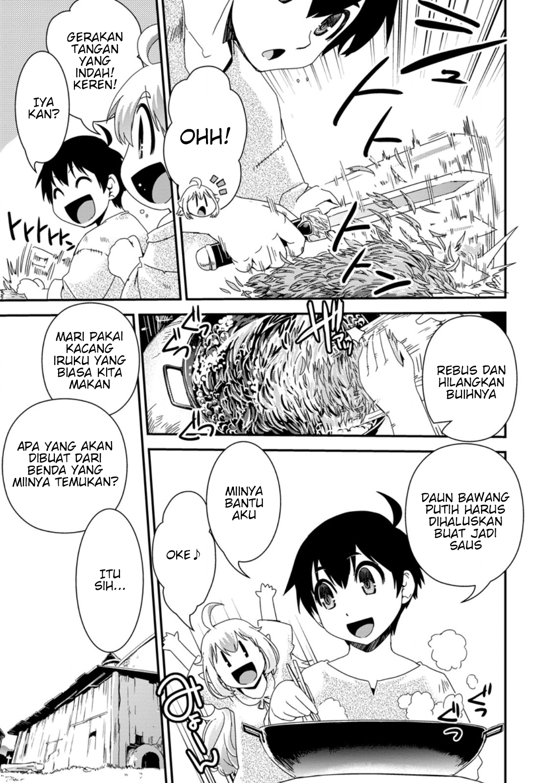 Isekai Tensei Slum-gai kara no Nariagari: Saishu ya Ryou wo Shite Gohan Tabete Slow Life surun da Chapter 2.2 - halaman 3
