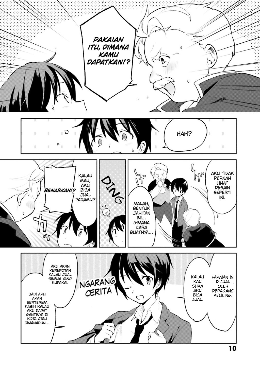 Isekai wa Smartphone to Tomo ni. Chapter 1 - halaman 11
