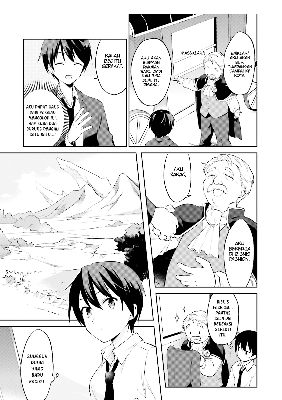 Isekai wa Smartphone to Tomo ni. Chapter 1 - halaman 12